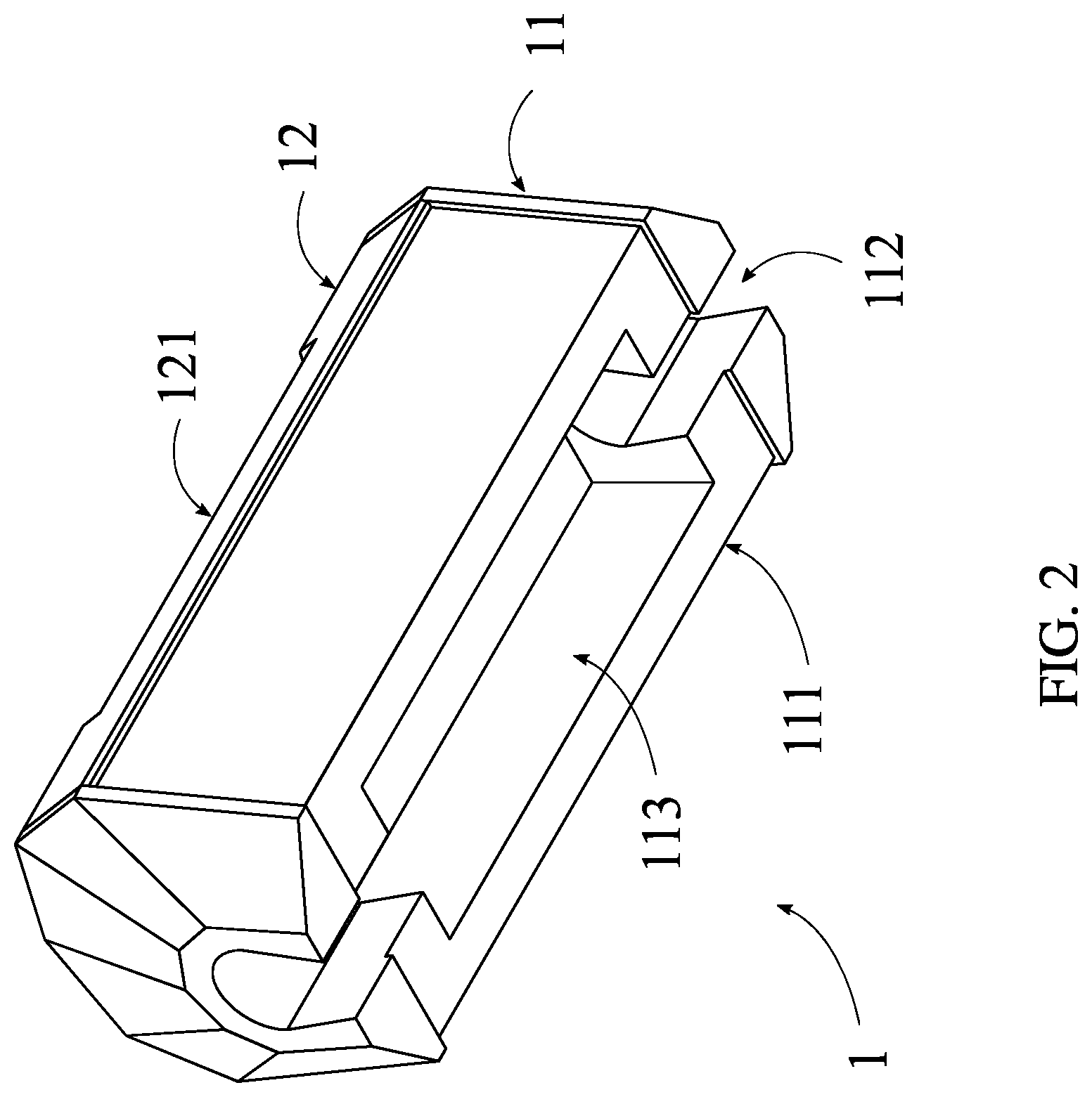 Patent US12103499 Figure 2 – All-terrain vehicle (ATV) compartment for wallet, cell phone, keys, money clip