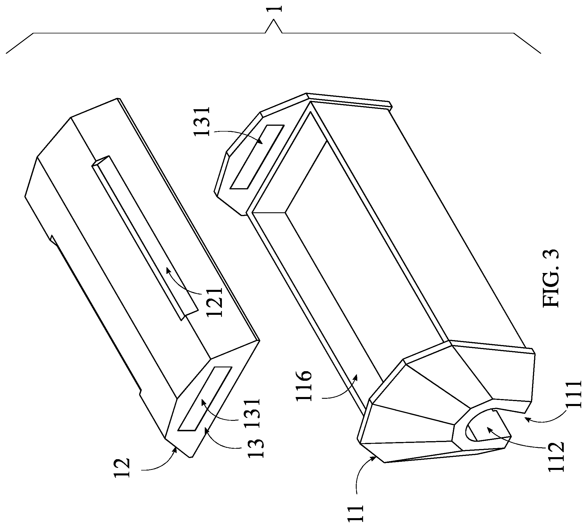 Patent US12103499 Figure 3 – All-terrain vehicle (ATV) compartment for wallet, cell phone, keys, money clip
