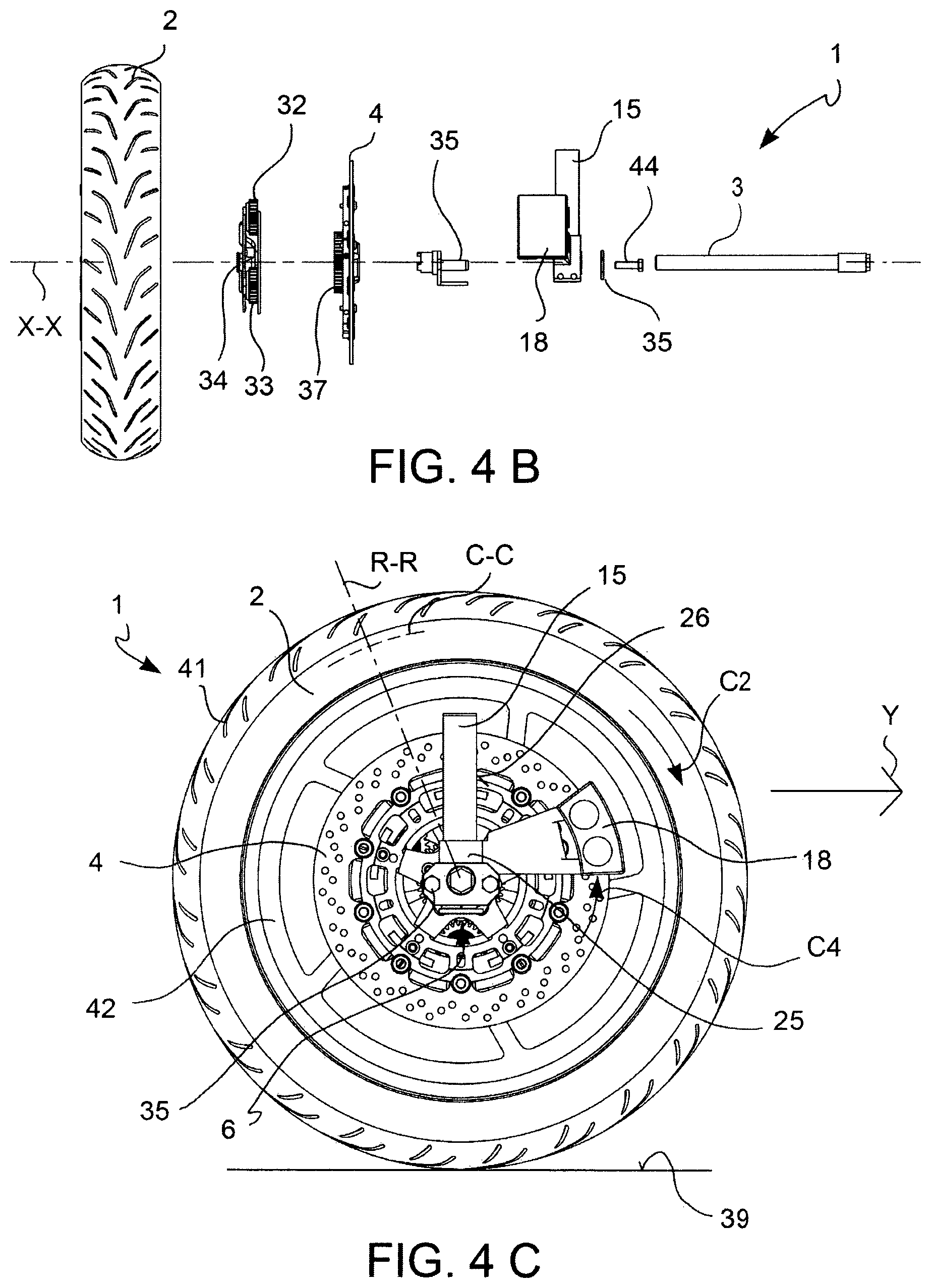 Patent US12103503 Figure 7 – Vehicle wheel assembly