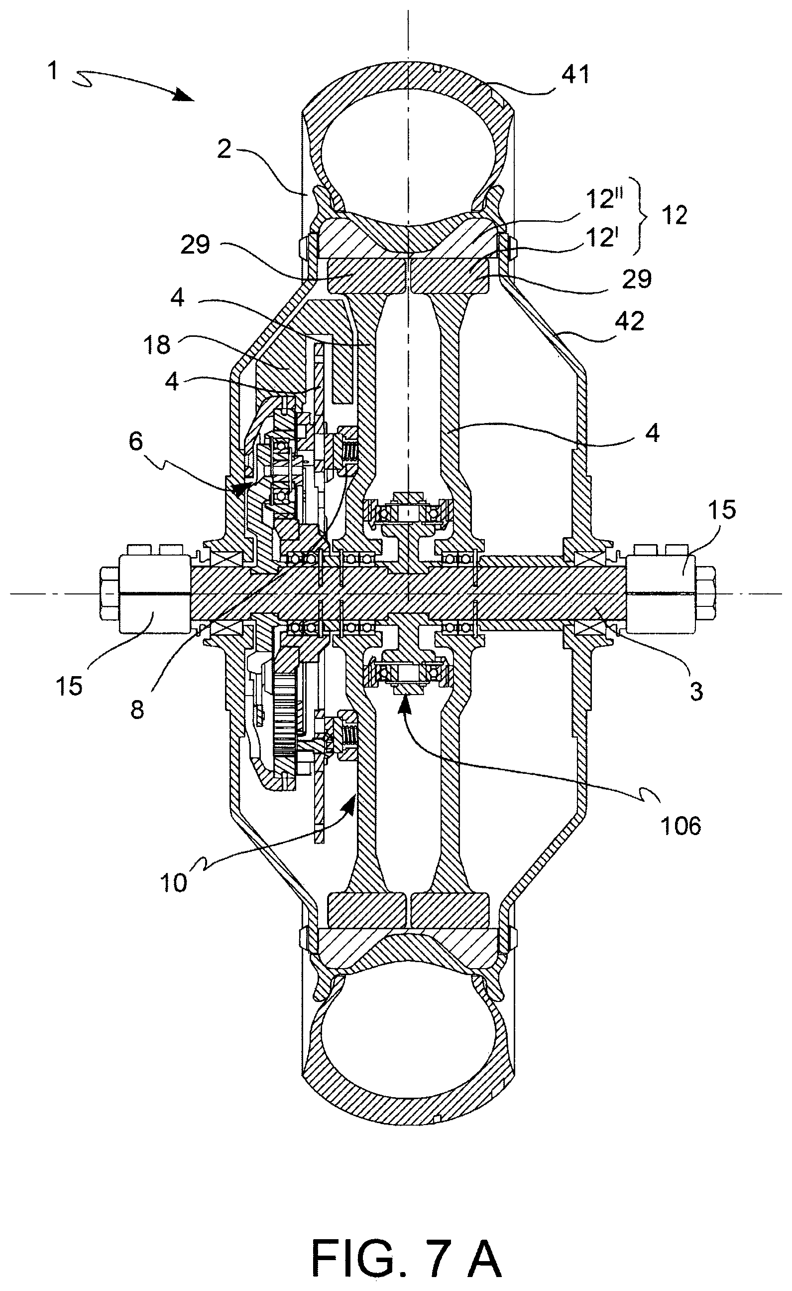 Patent US12103503 Figure 12 – Vehicle wheel assembly