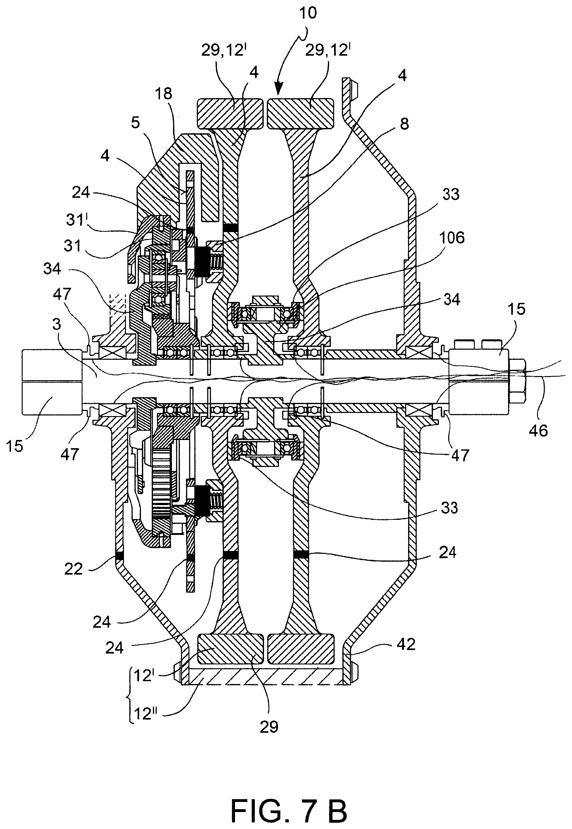 Patent US12103503 Figure 13 – Vehicle wheel assembly
