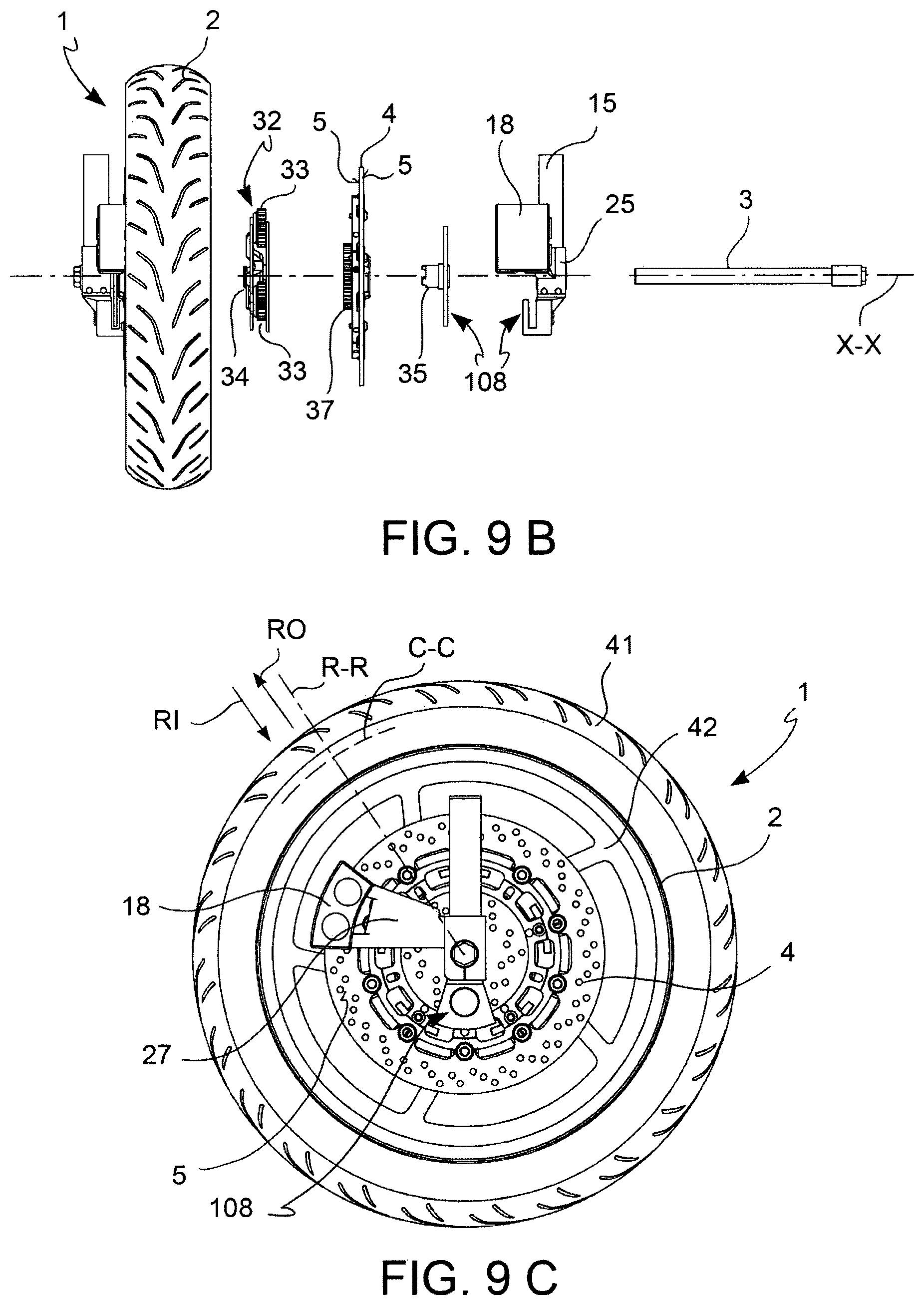 Patent US12103503 Figure 17 – Vehicle wheel assembly