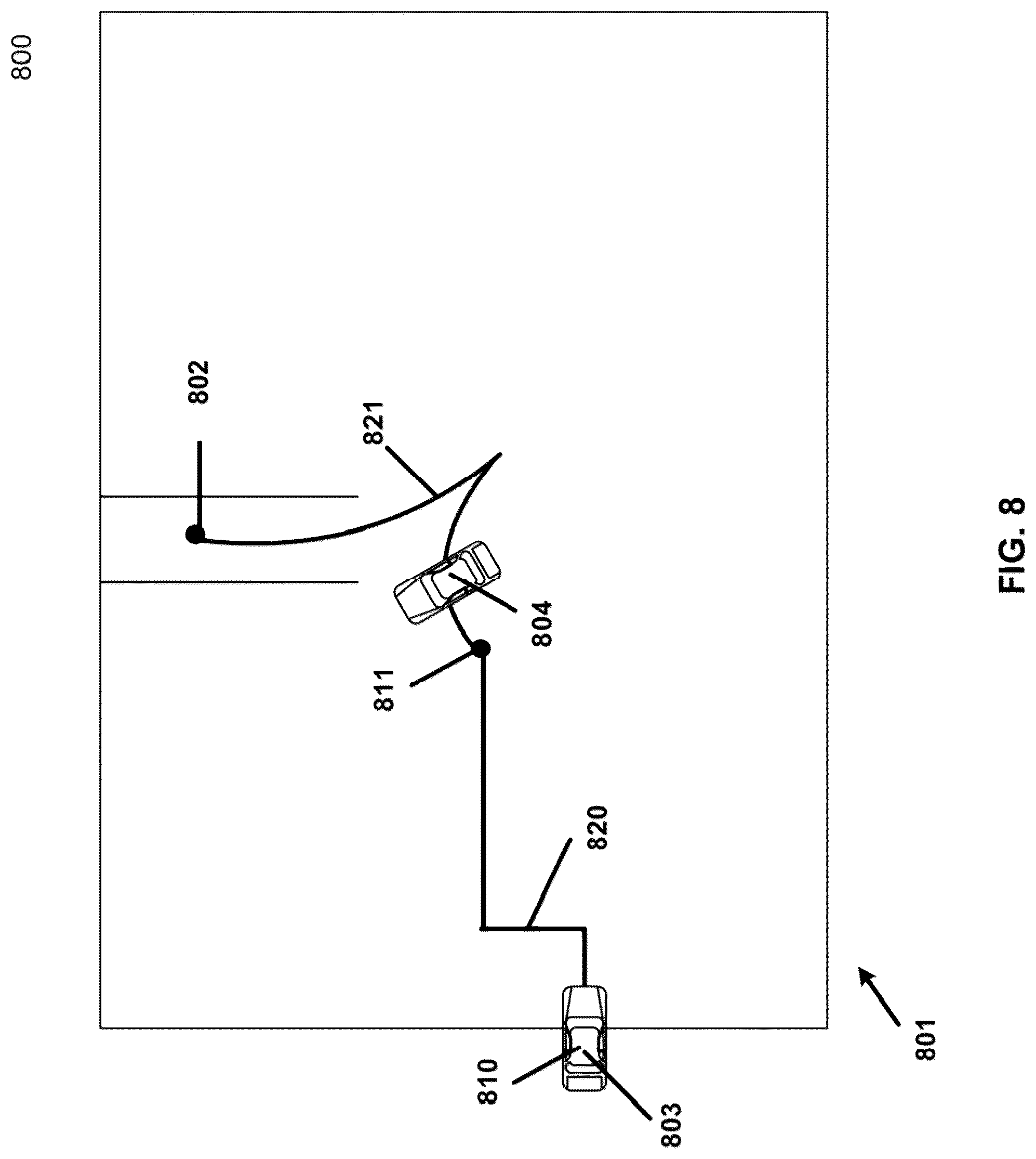 Patent US12103516 Figure 10 – Parking-trajectory generation method combined with offline and online solutions