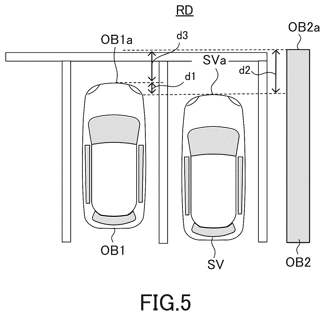 Patent US12103518 Figure 5 – Parking assist apparatus