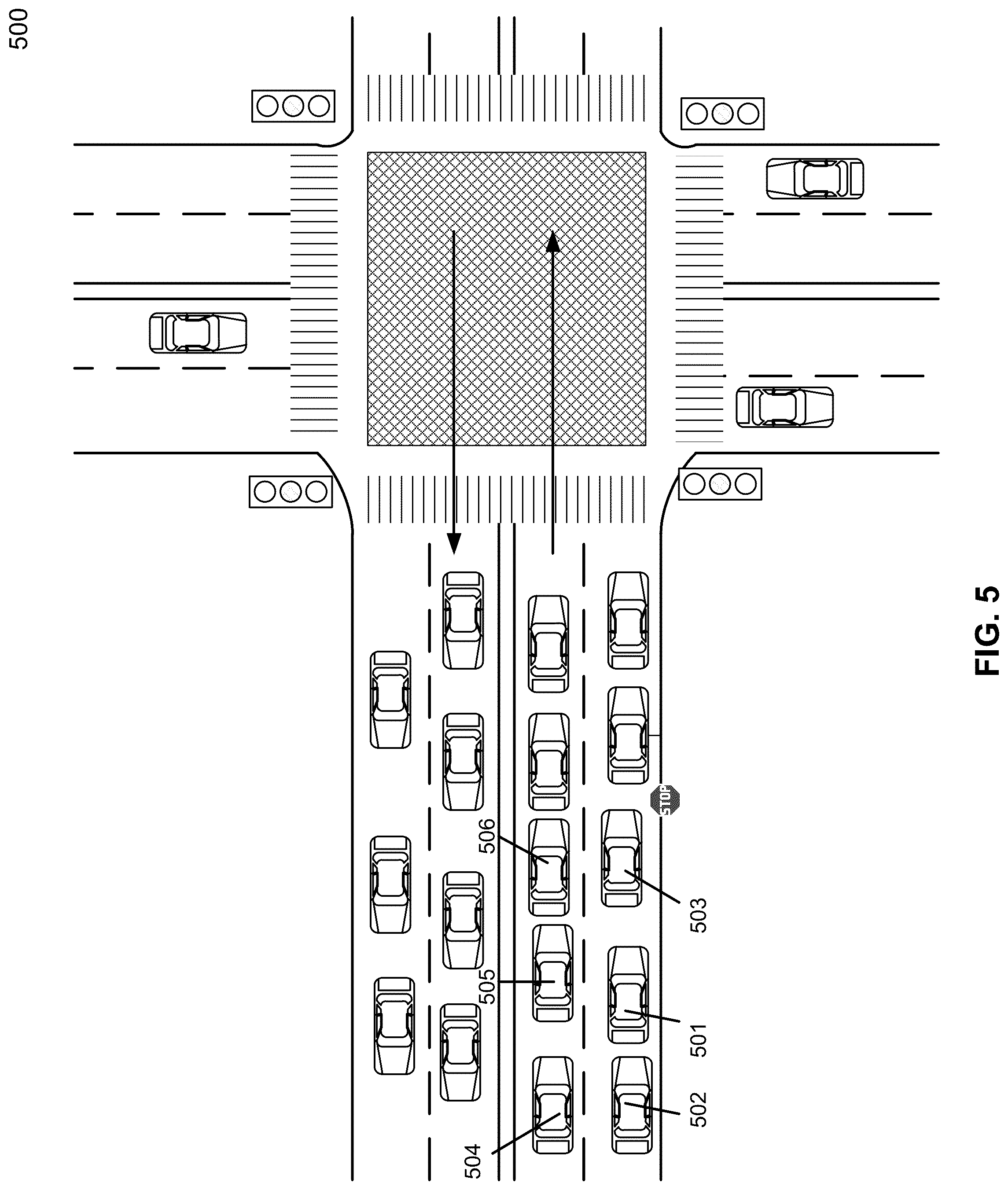 Patent US12103526 Figure 6 – Precautionary slowdown speed planning