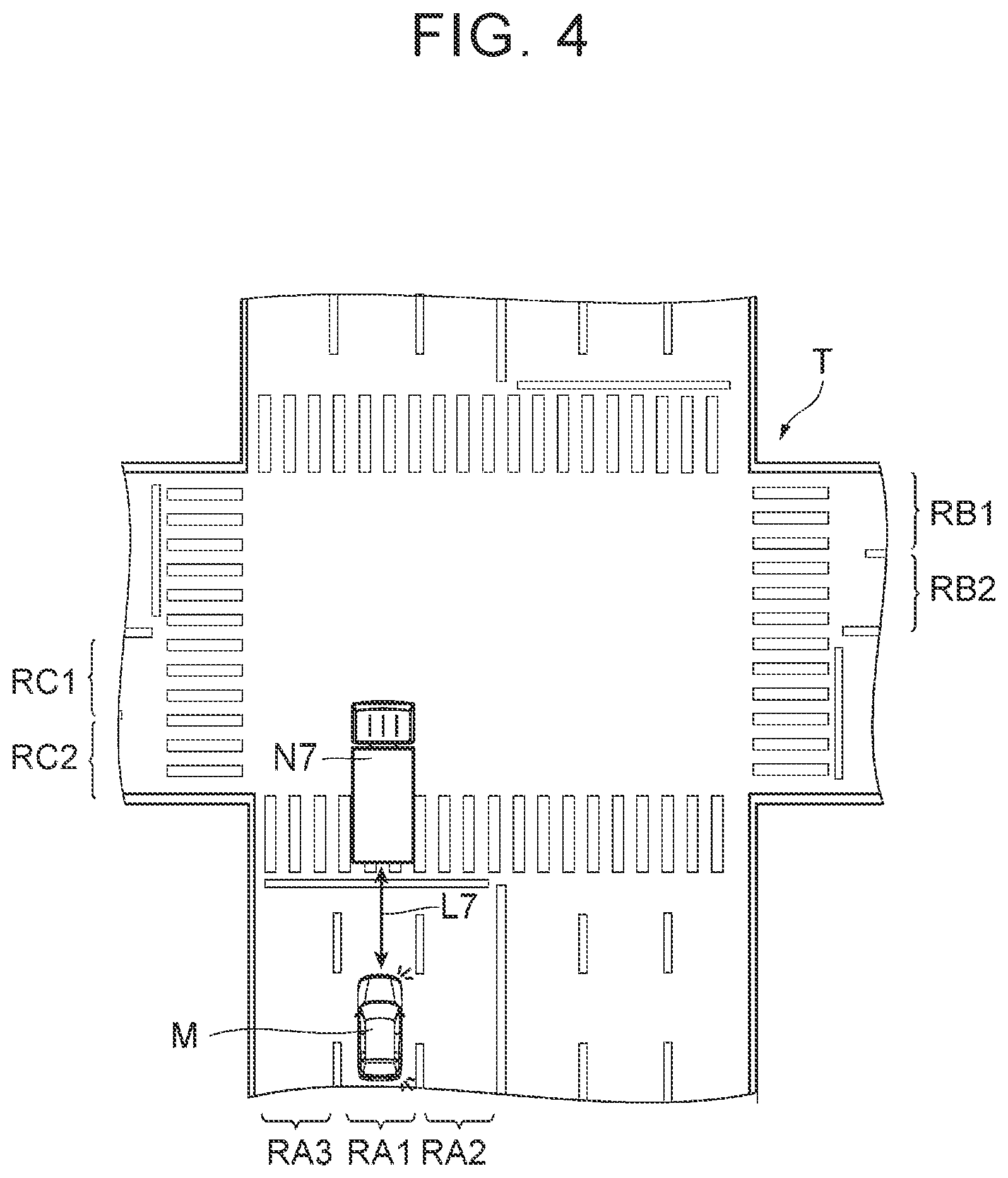 Patent US12103528 Figure 4 – Driving assistance device