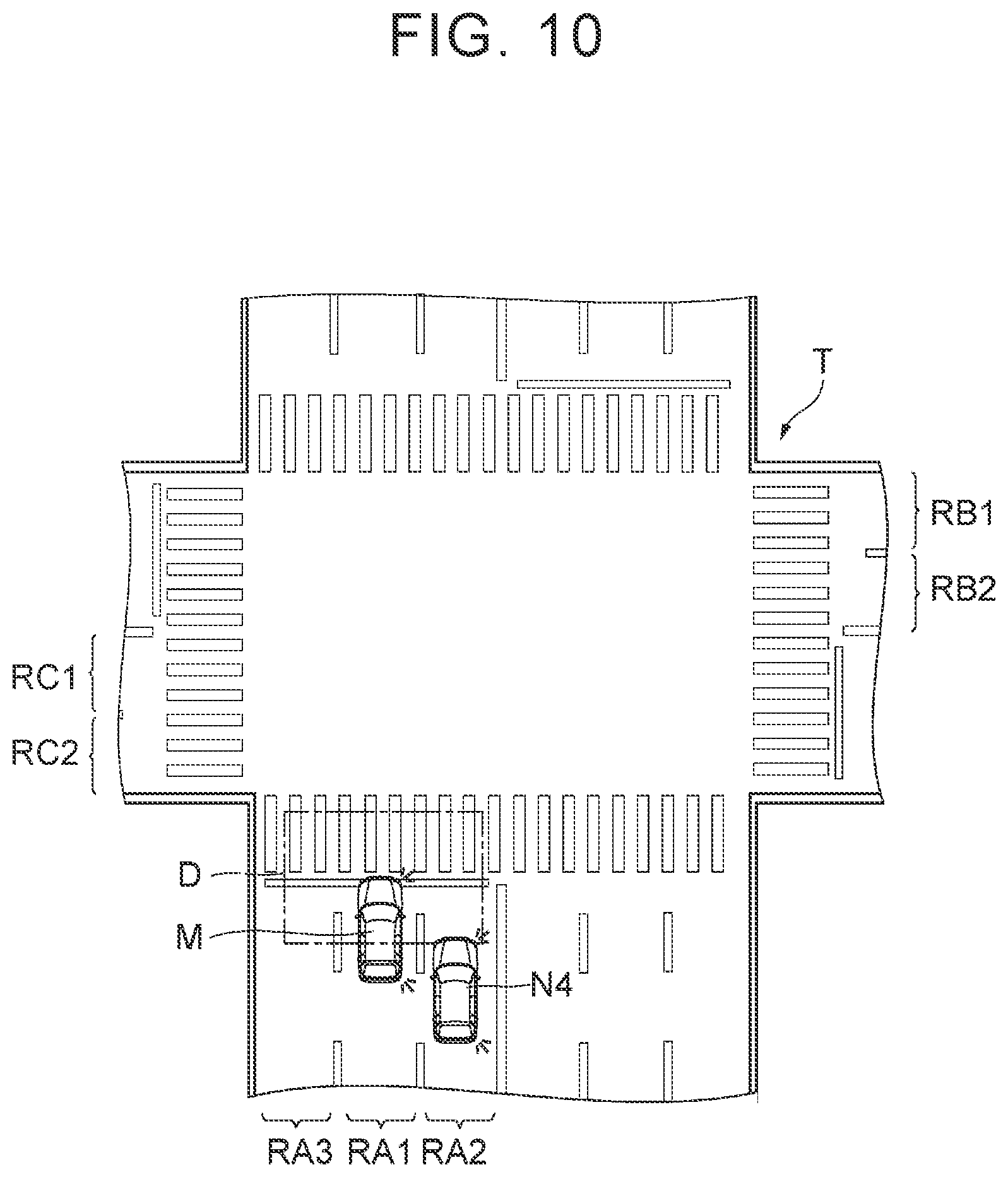 Patent US12103528 Figure 10 – Driving assistance device