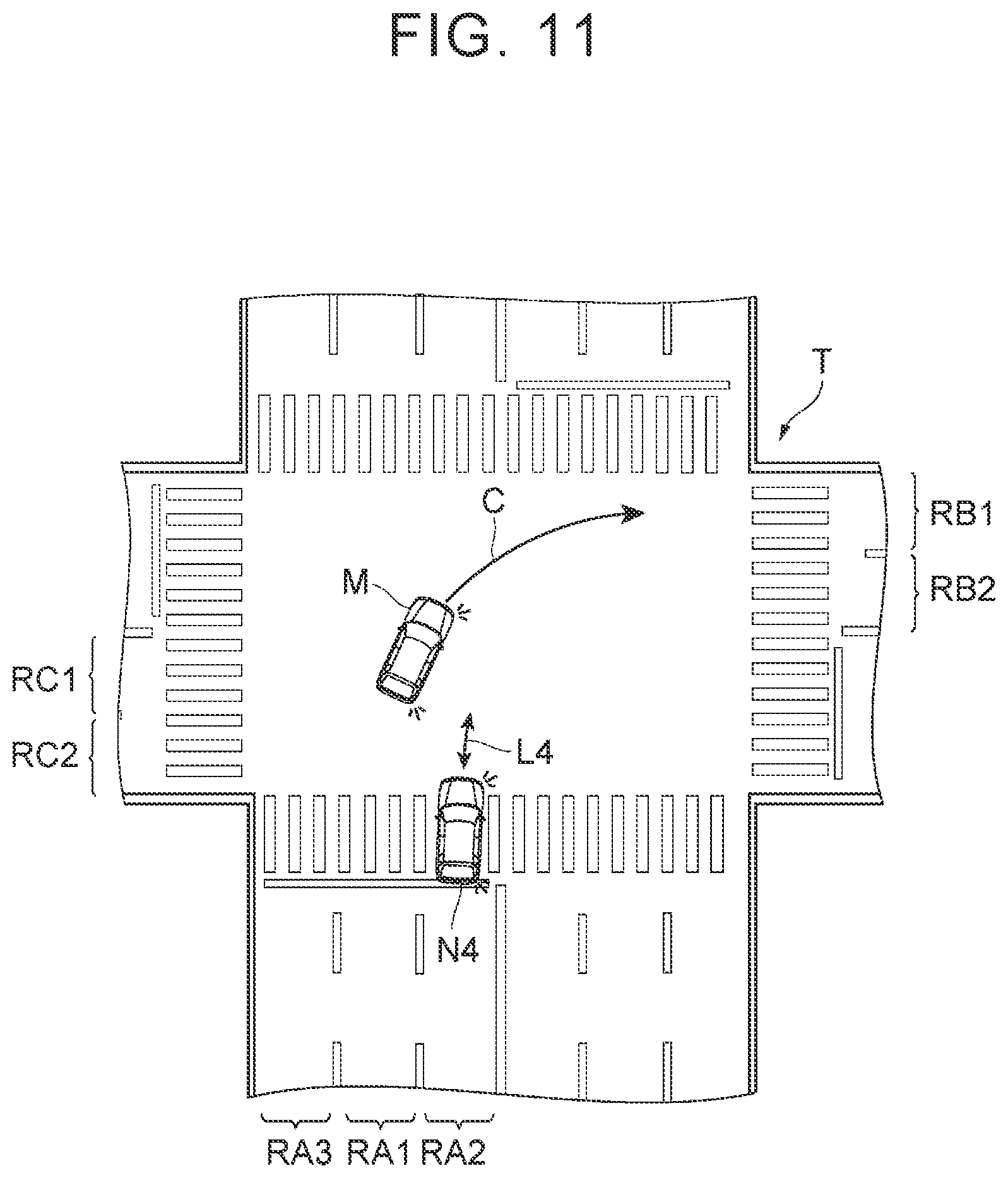 Patent US12103528 Figure 11 – Driving assistance device