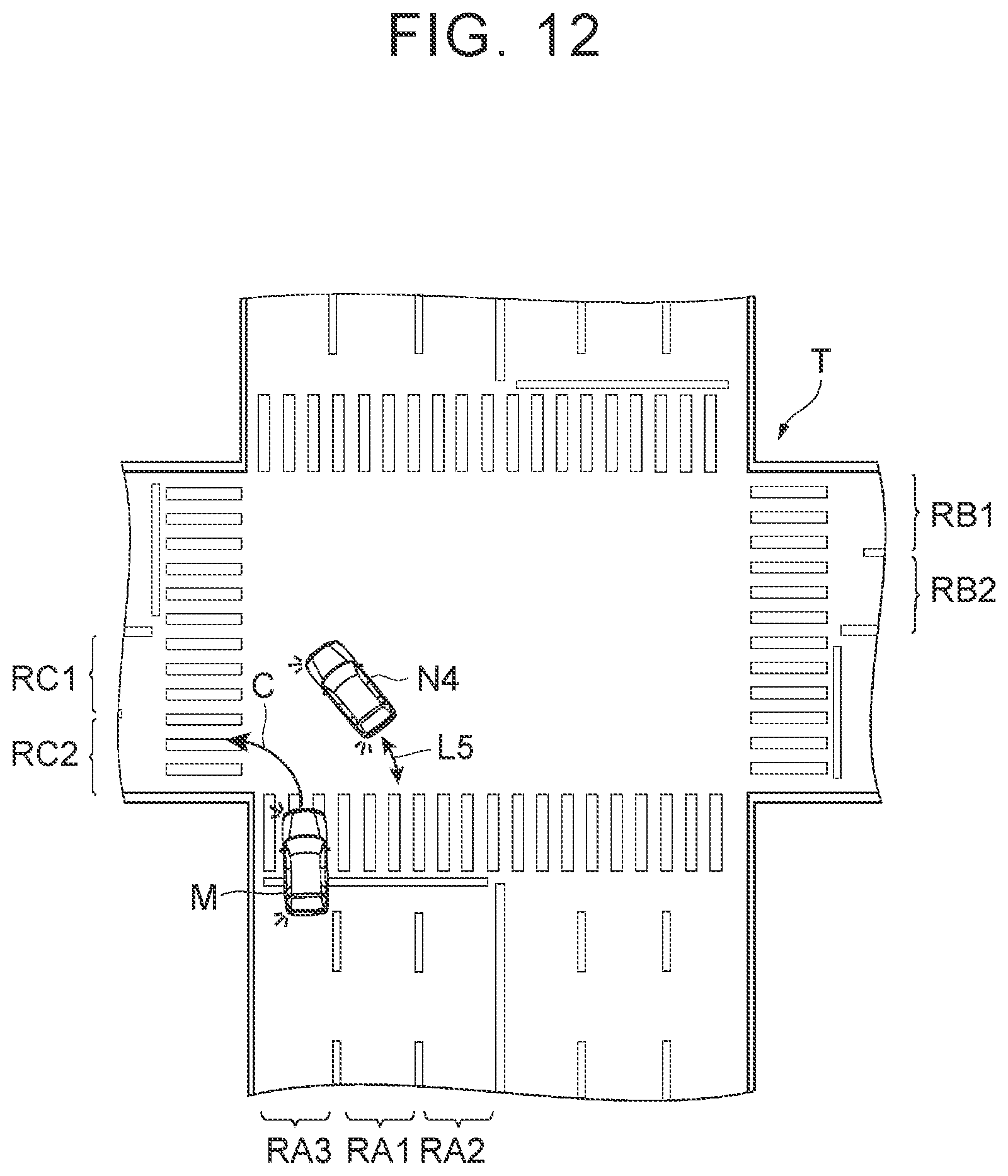 Patent US12103528 Figure 12 – Driving assistance device