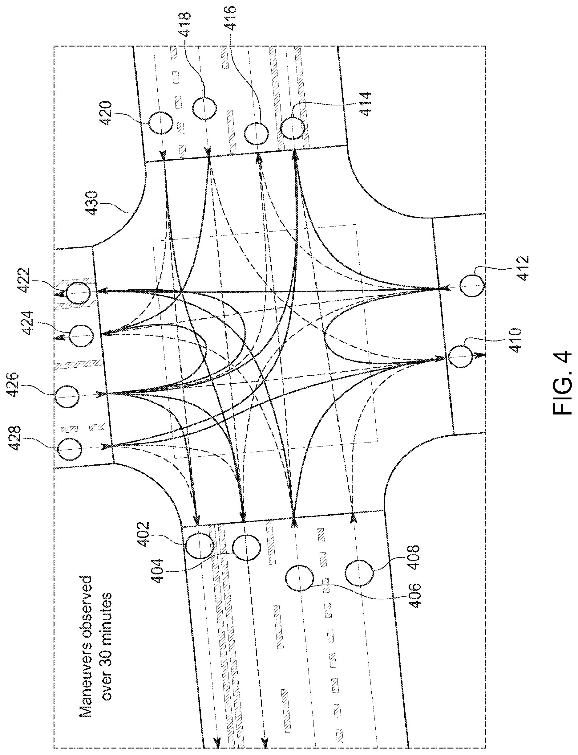 Patent US12103534 Figure 4 – Human-like autonomous vehicle behavior based on map prior layer