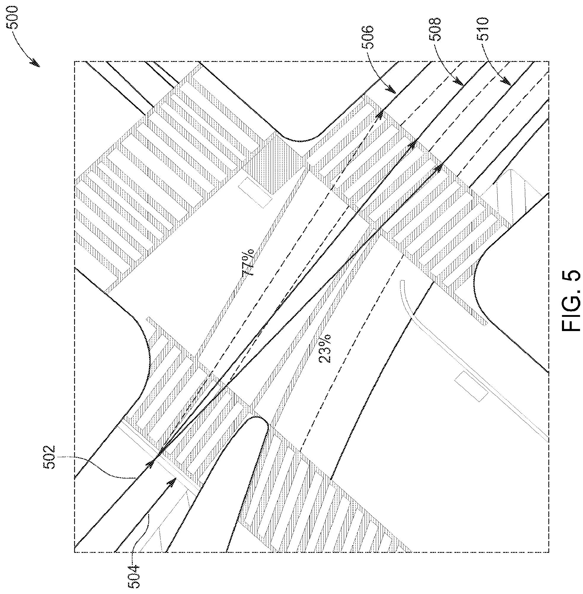 Patent US12103534 Figure 5 – Human-like autonomous vehicle behavior based on map prior layer