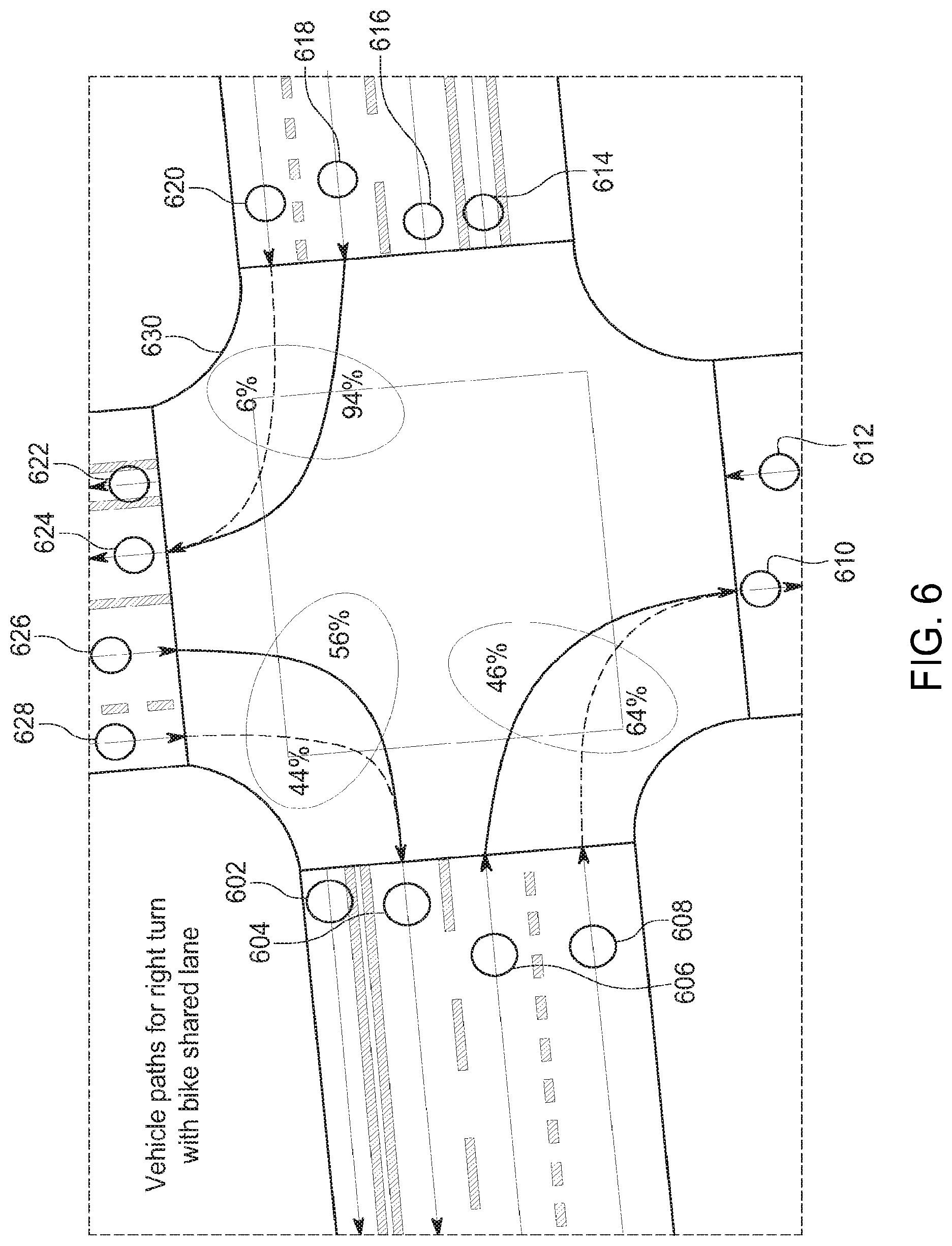 Patent US12103534 Figure 6 – Human-like autonomous vehicle behavior based on map prior layer