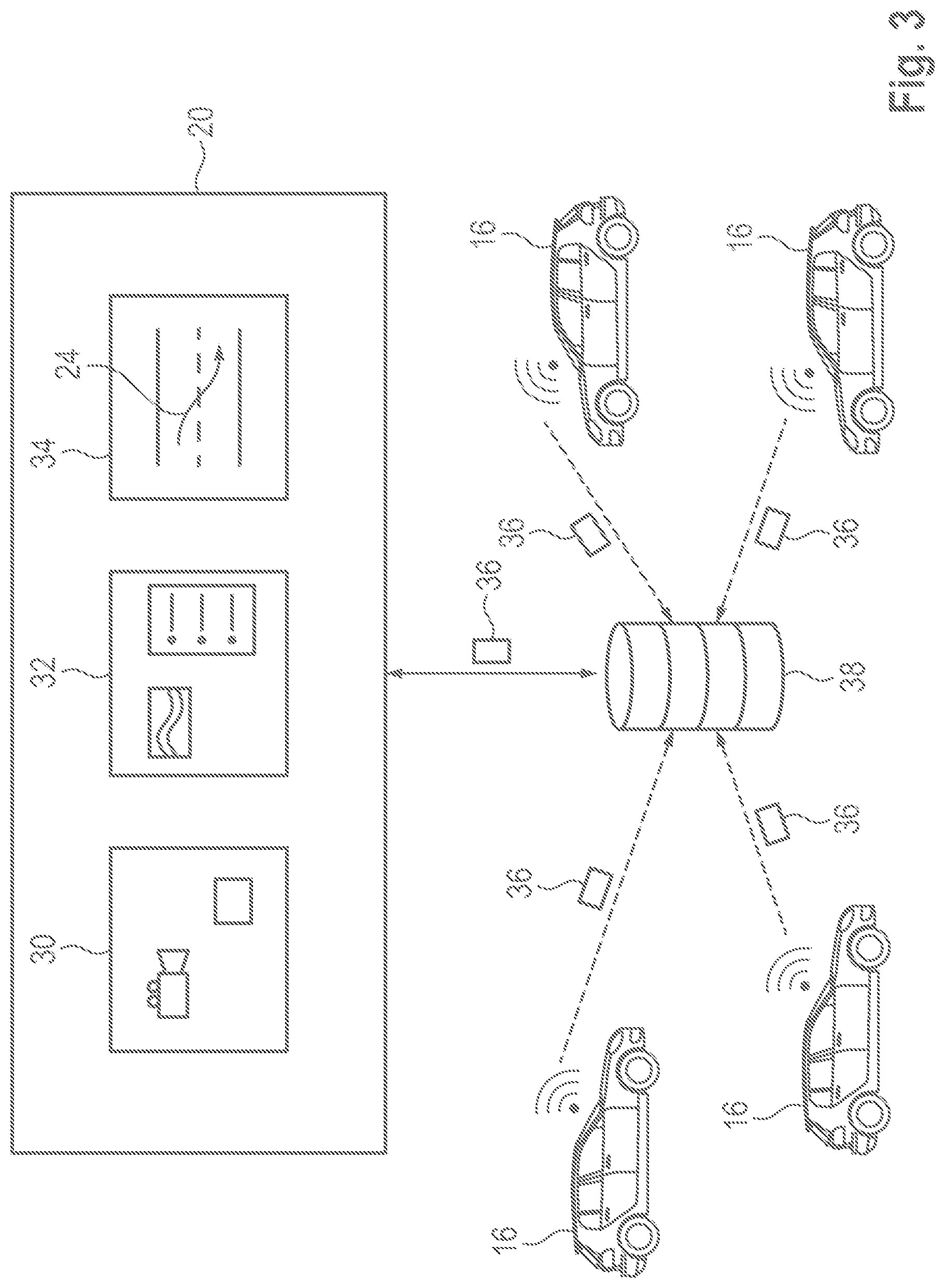 Patent US12103536 Figure 3 – Method for generating a change of travel lane recommendation, lane change assistance system, and motor vehicle having a lane change assistance system