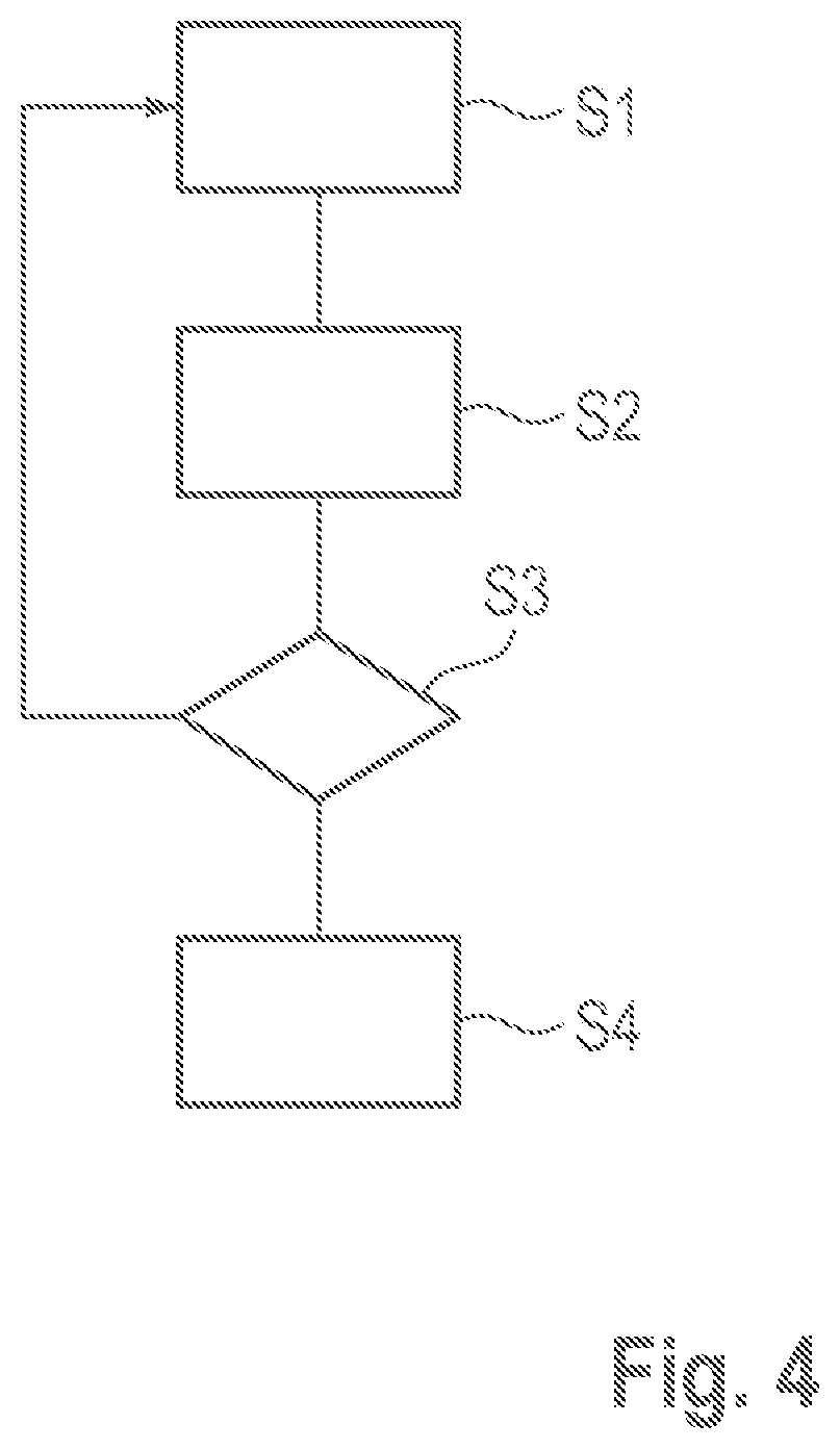 Patent US12103536 Figure 4 – Method for generating a change of travel lane recommendation, lane change assistance system, and motor vehicle having a lane change assistance system