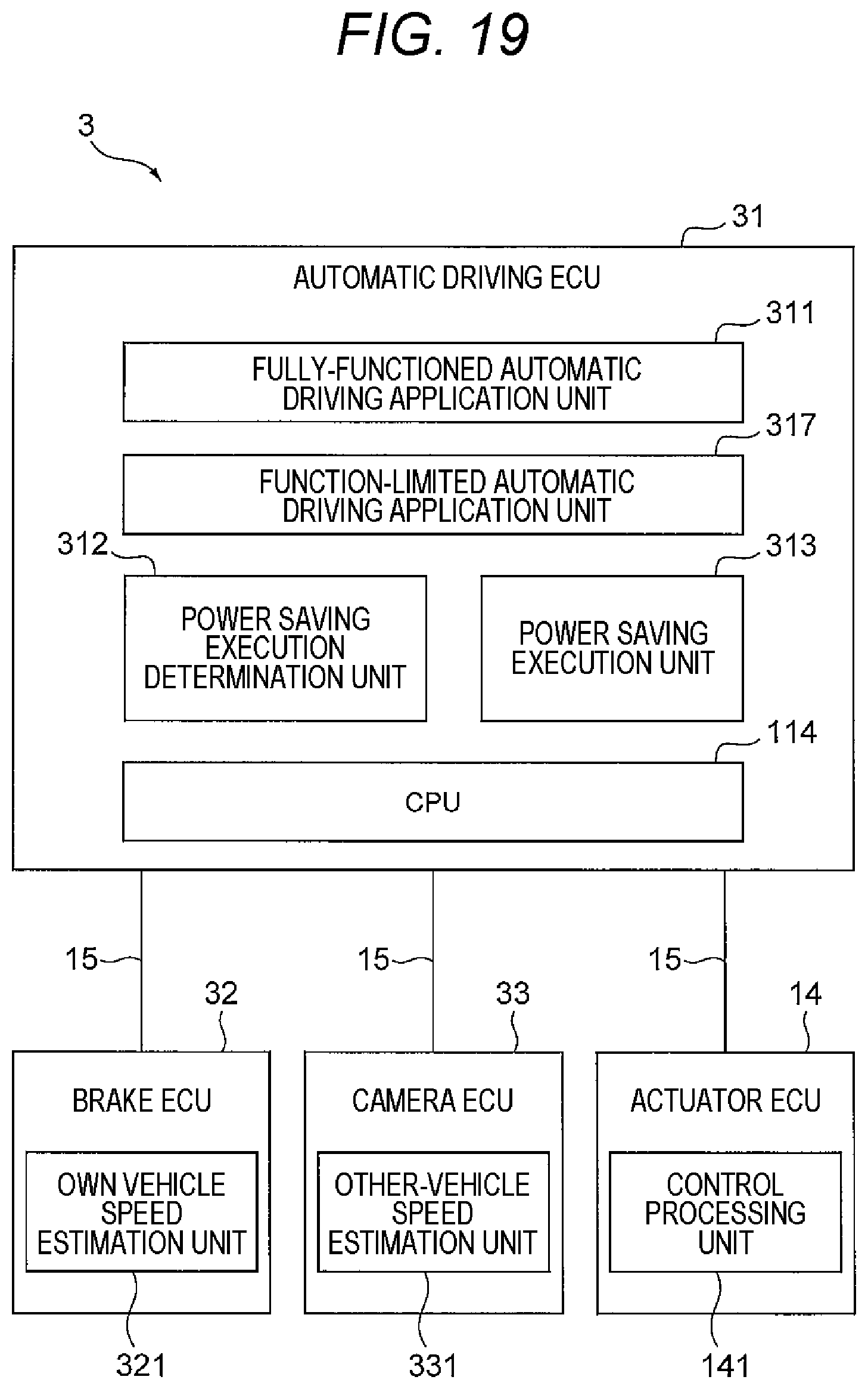 Patent US12103546 Figure 15 – Vehicle control device