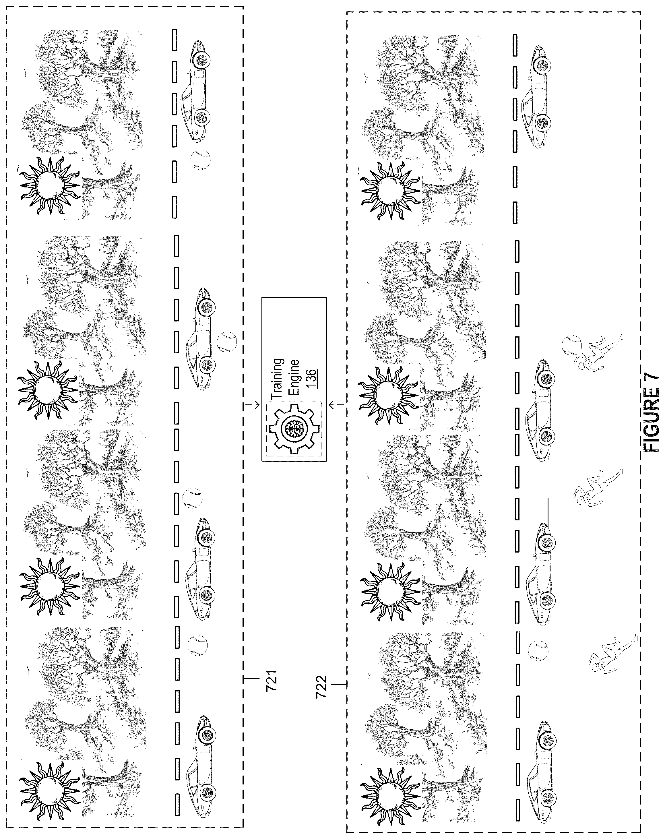 Patent US12103557 Figure 8 – Computerized detection of unsafe driving scenarios