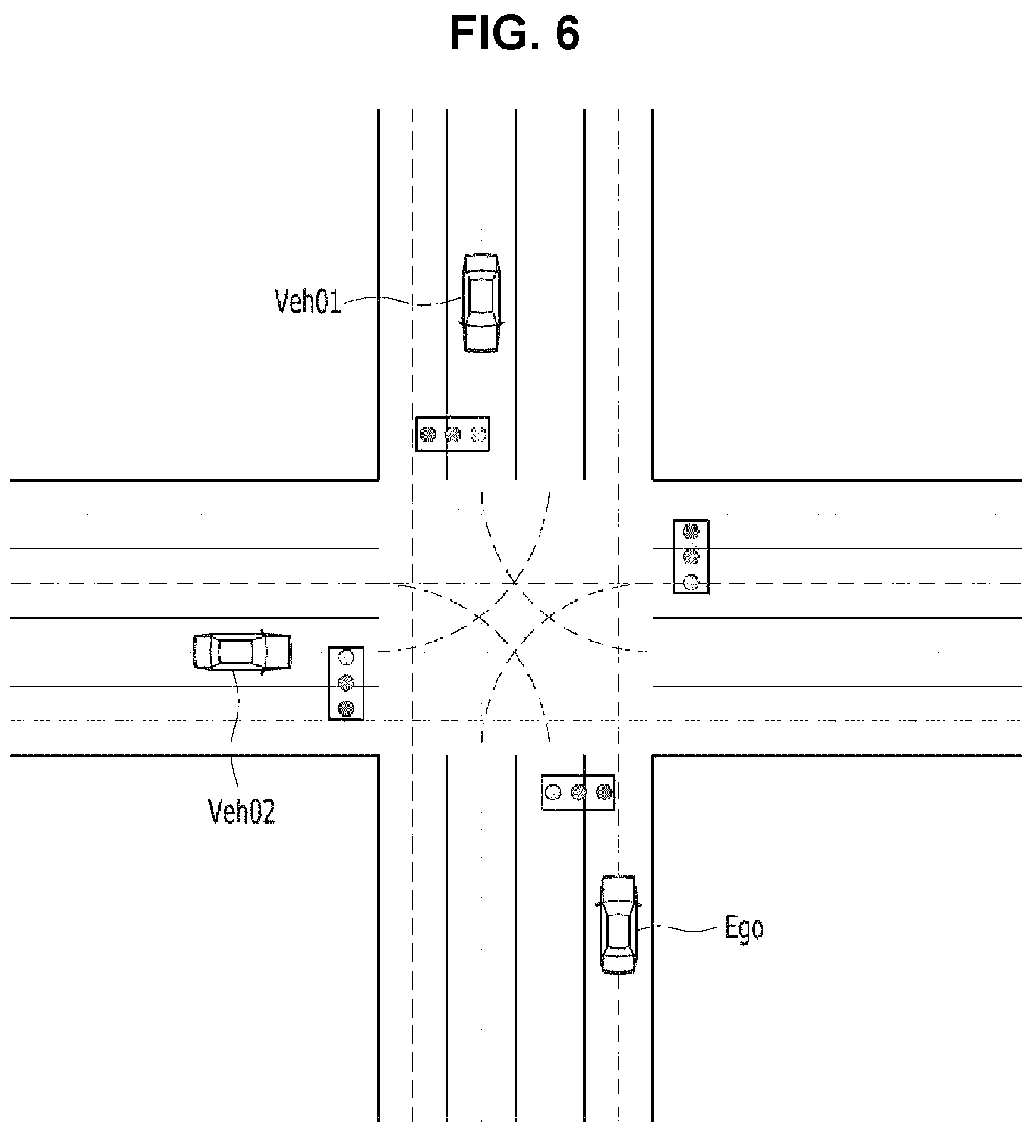 Patent US12103563 Figure 6 – Vehicle and method of controlling autonomous driving of vehicle by determining erroneous traffic light information
