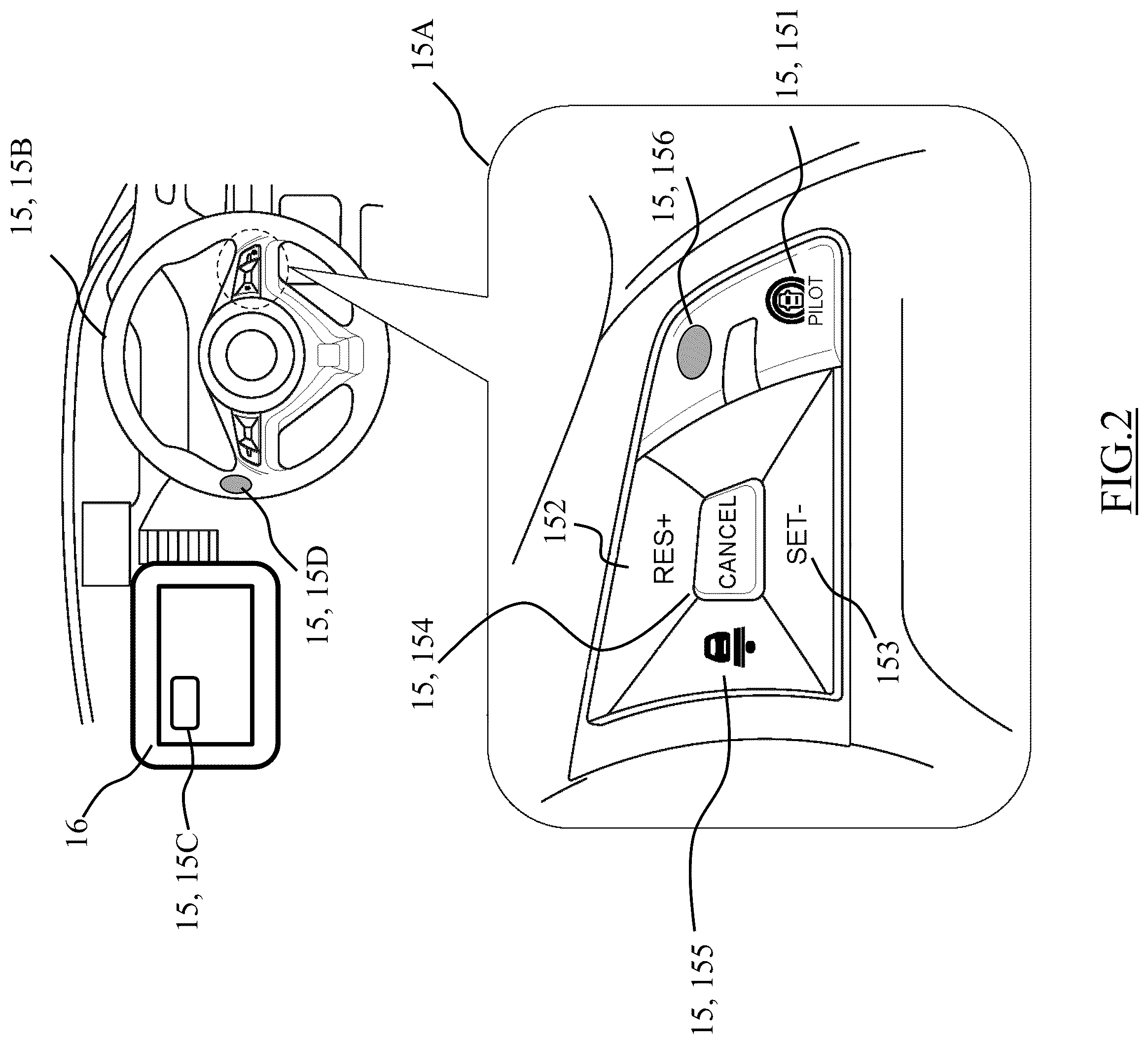 Patent US12103567 Figure 2 – Driving control method of vehicle and driving control device