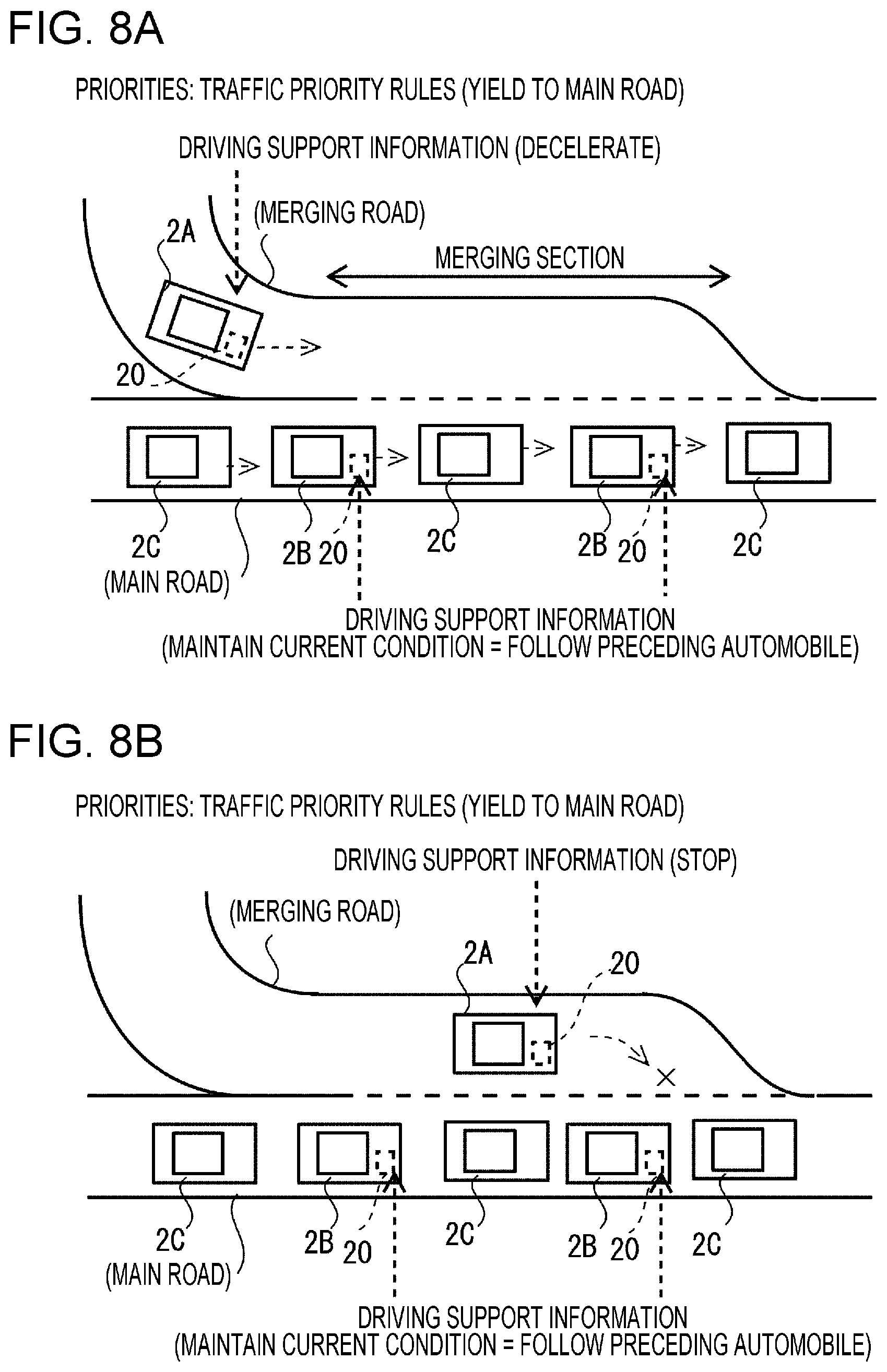 Patent US12103568 Figure 7 – Vehicle driving support system, server apparatus for the vehicle driving support system, and vehicle for the vehicle driving support system