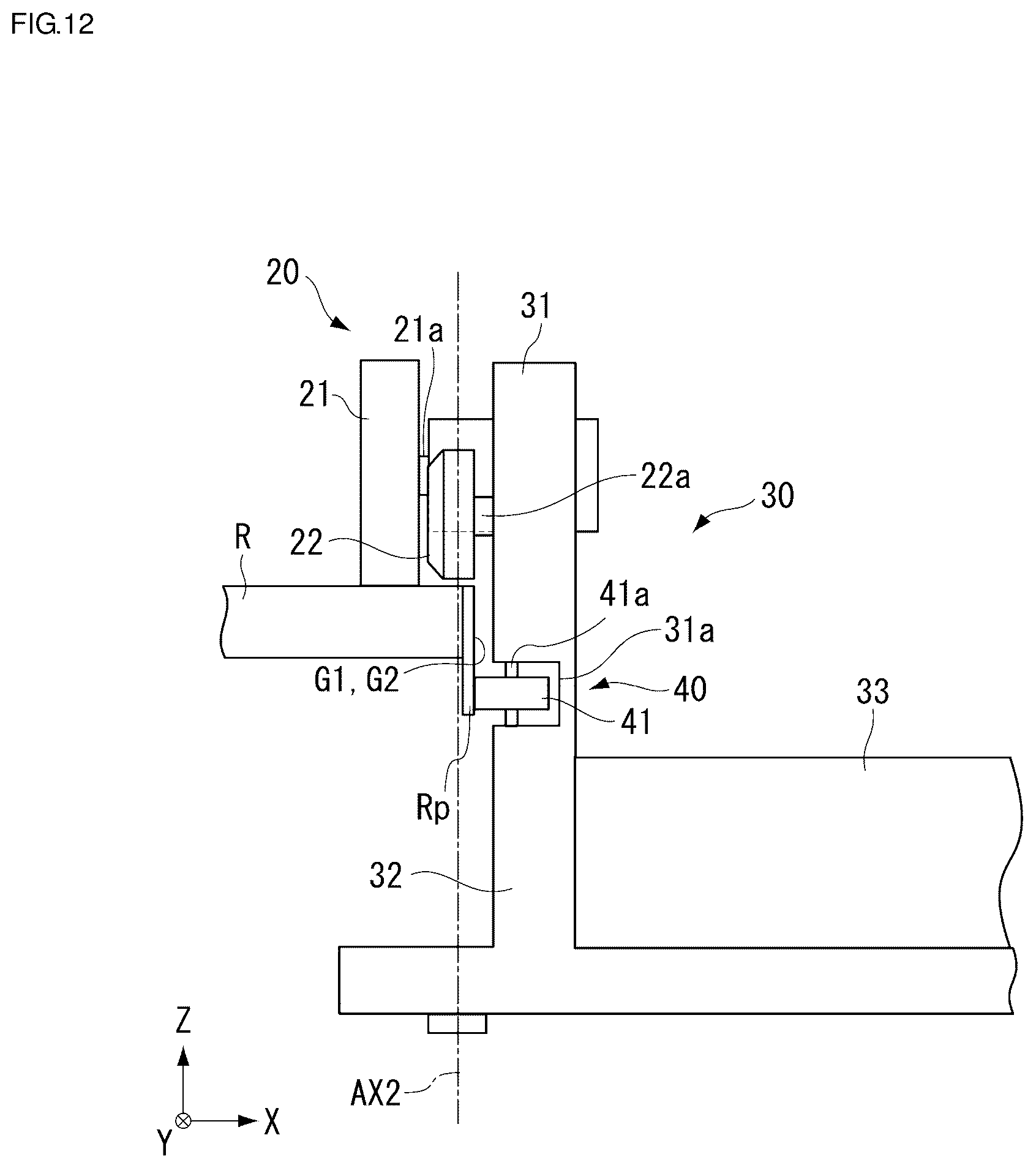 Patent US12103570 Figure 12 – Traveling vehicle system