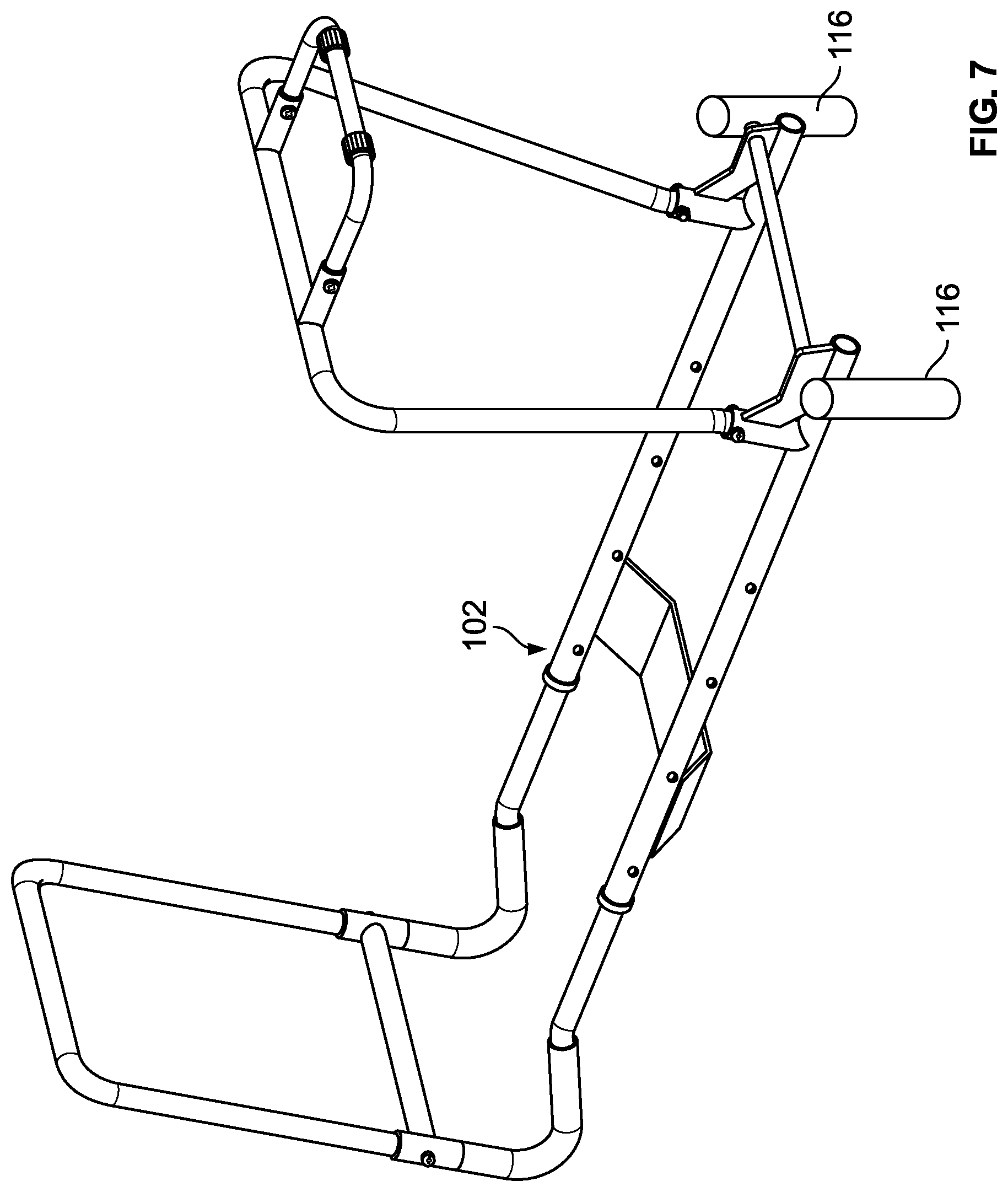 Patent US12103575 Figure 7 – Wheel storage apparatus and kit