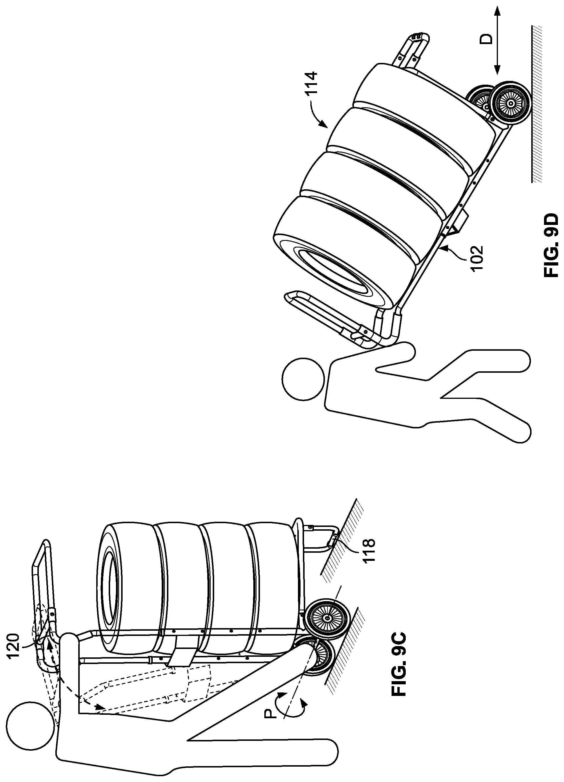 Patent US12103575 Figure 10 – Wheel storage apparatus and kit