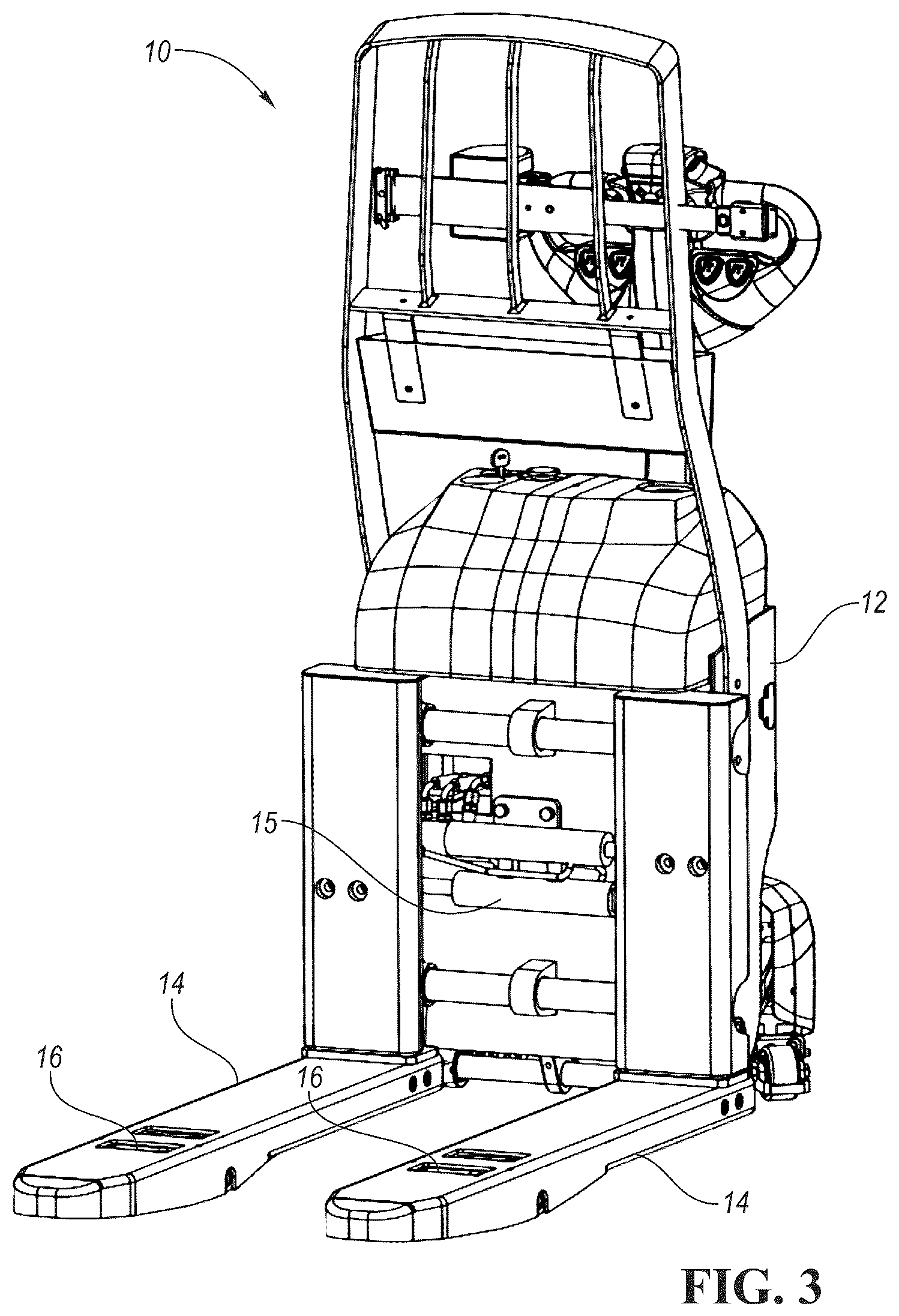 Patent US12103577 Figure 3 – Adjustable span tine pallet jack