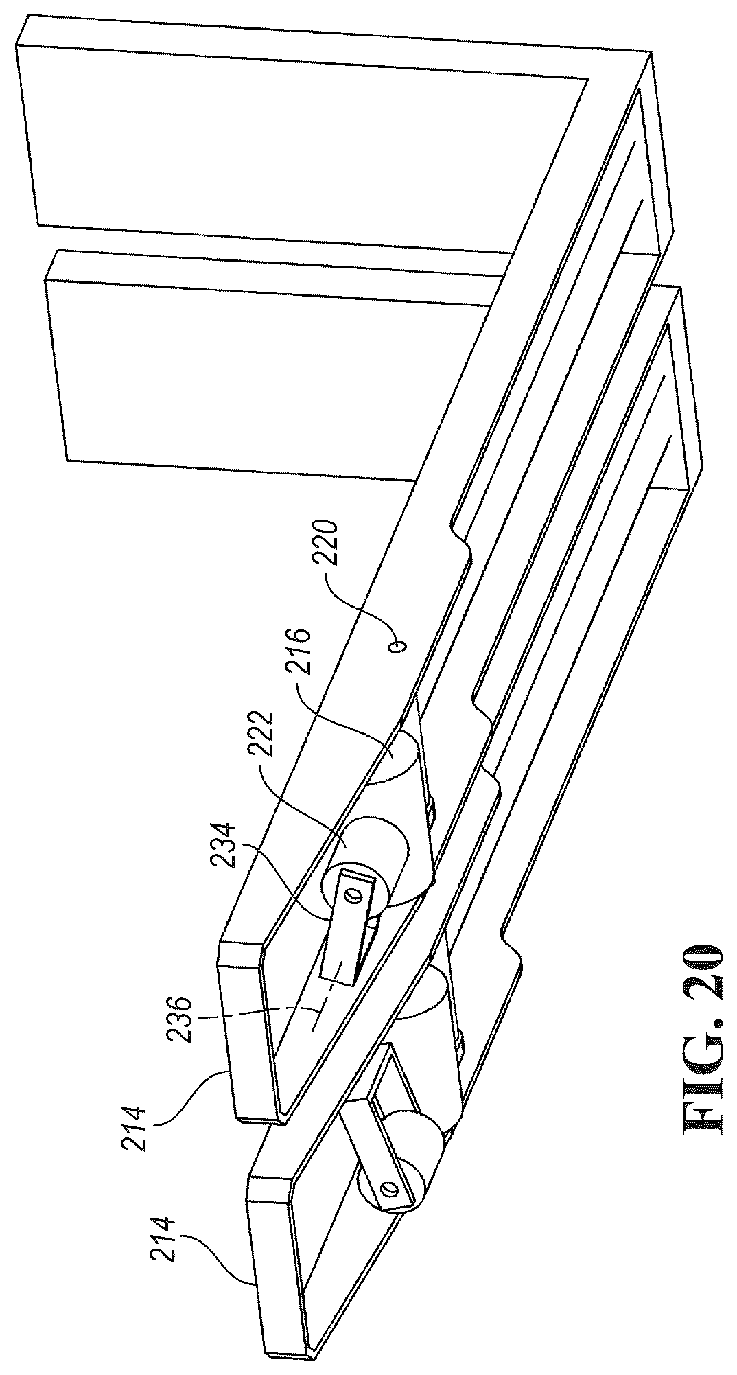 Patent US12103577 Figure 20 – Adjustable span tine pallet jack
