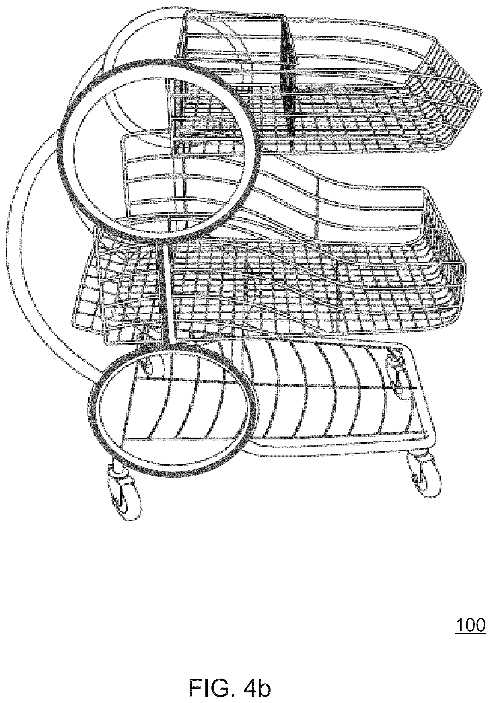 Patent US12103578 Figure 6 – Shopping cart