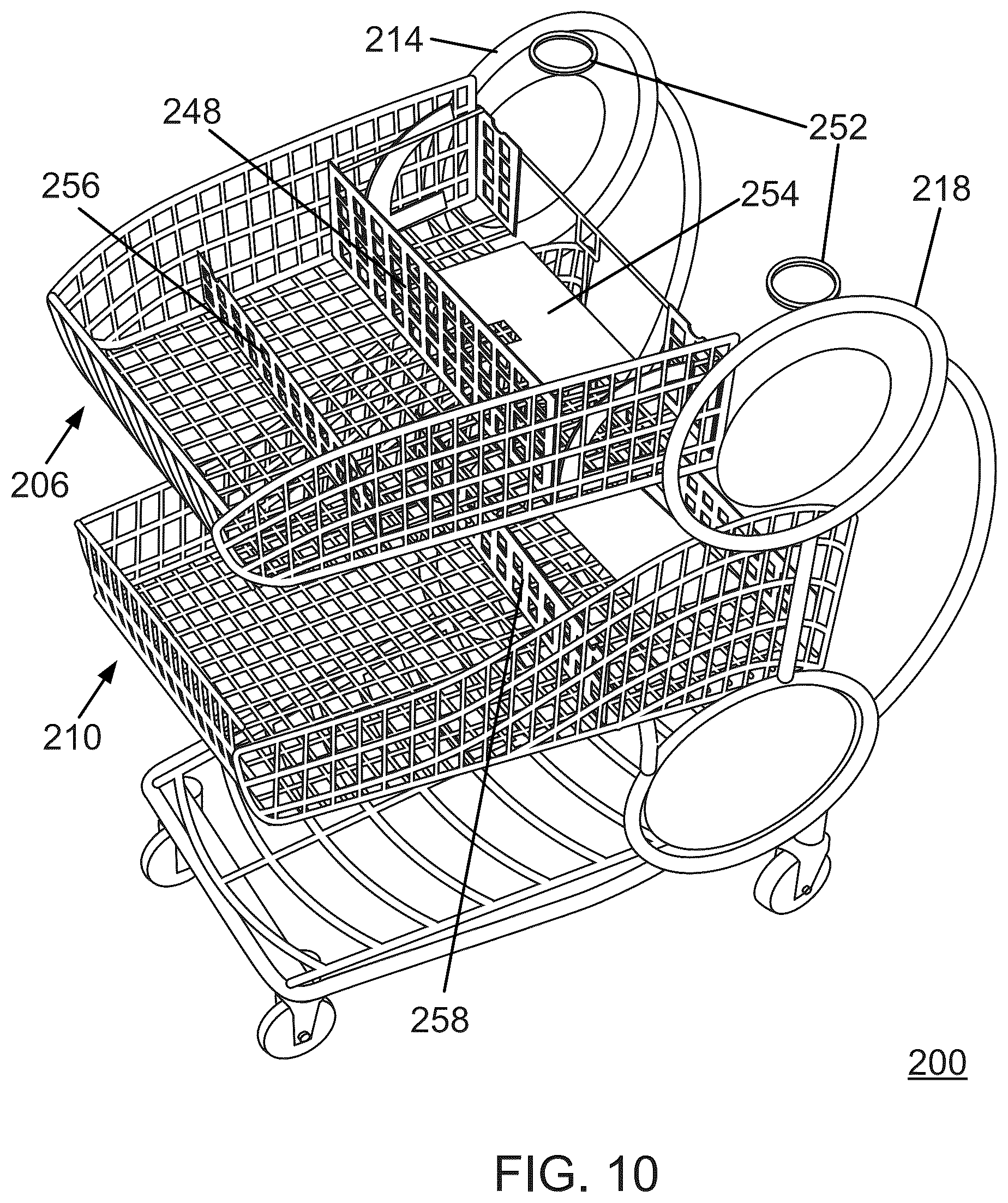 Patent US12103578 Figure 14 – Shopping cart
