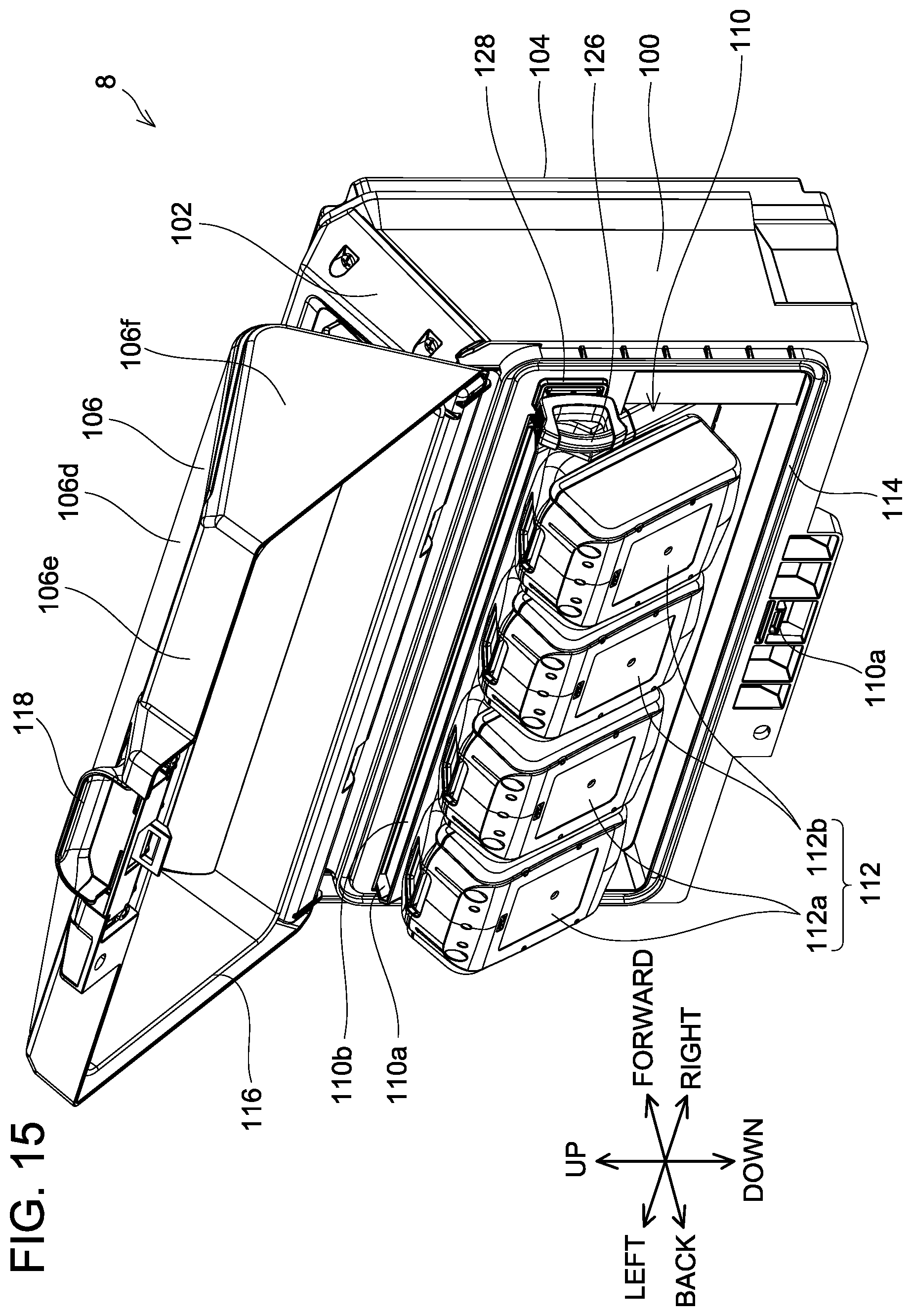 Patent US12103579 Figure 15 – Working machine