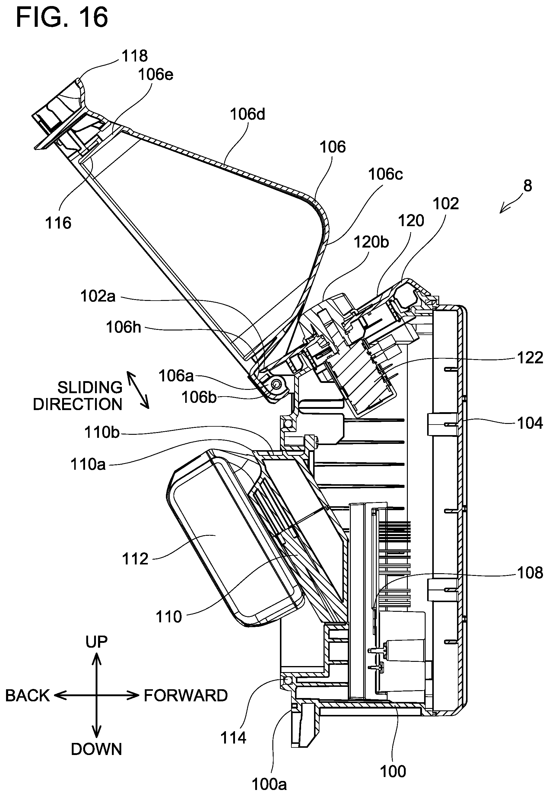 Patent US12103579 Figure 16 – Working machine
