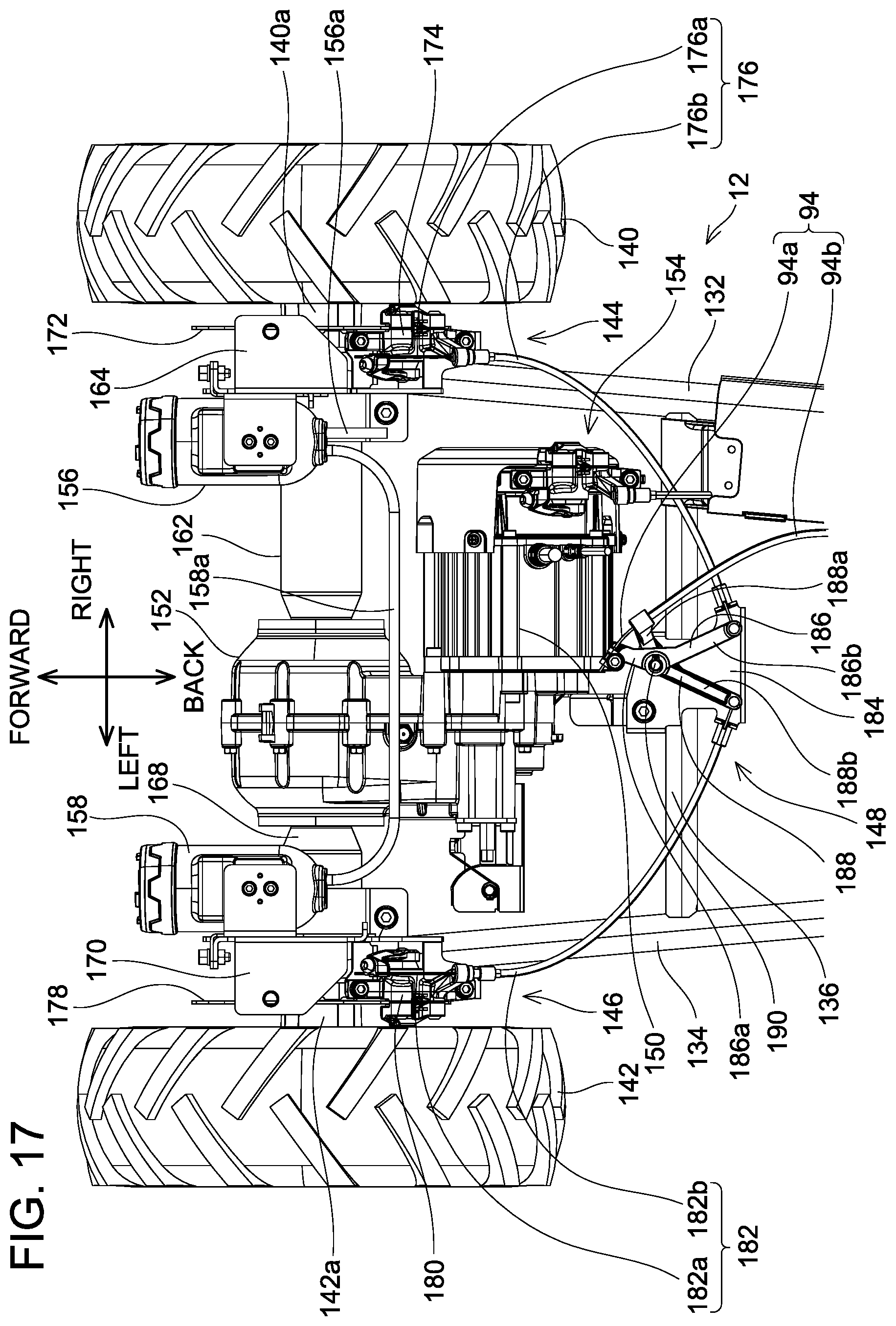 Patent US12103579 Figure 17 – Working machine