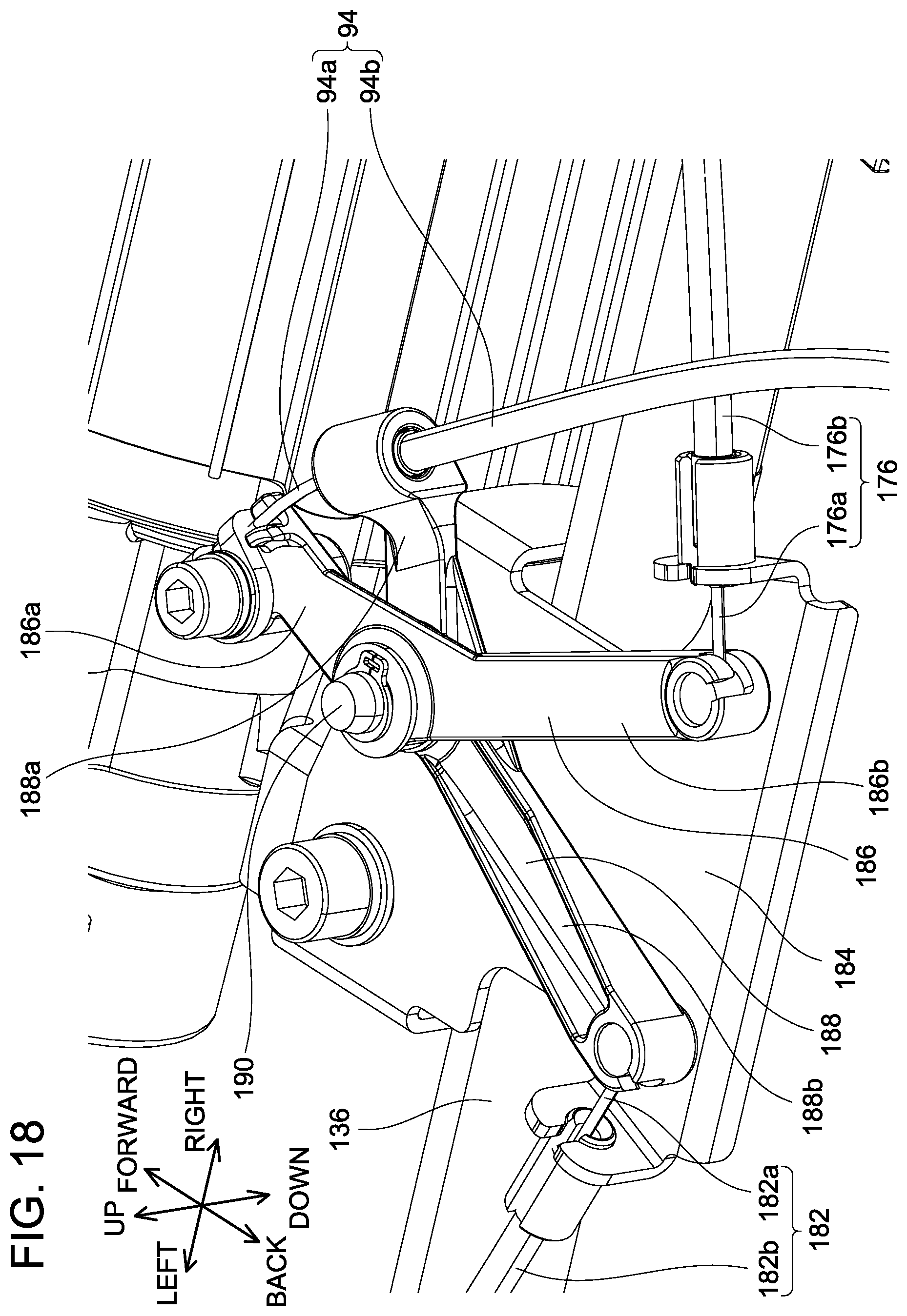 Patent US12103579 Figure 18 – Working machine