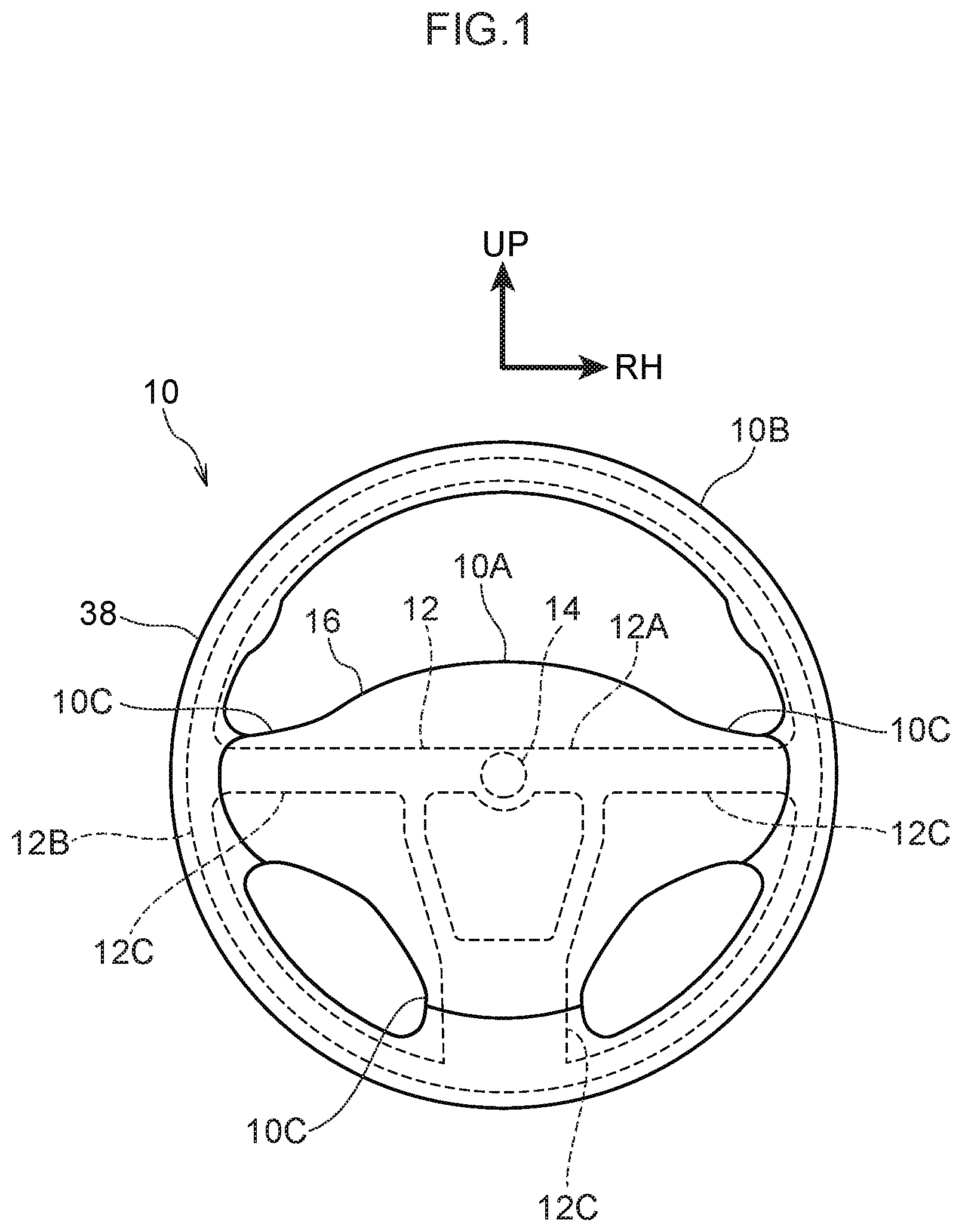 Patent US12103581 — Sensing mechanism — Figure 1