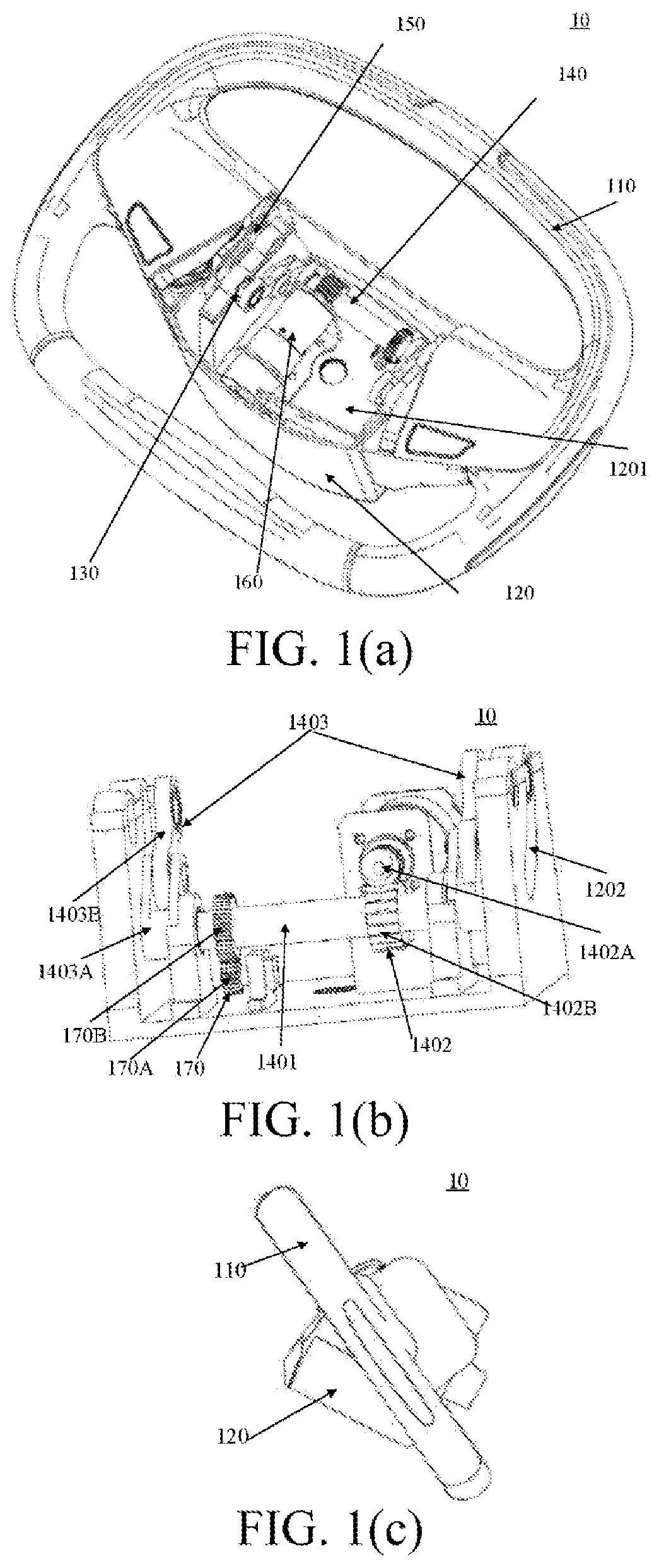 Patent US12103582 — Steering wheel — Figure 1