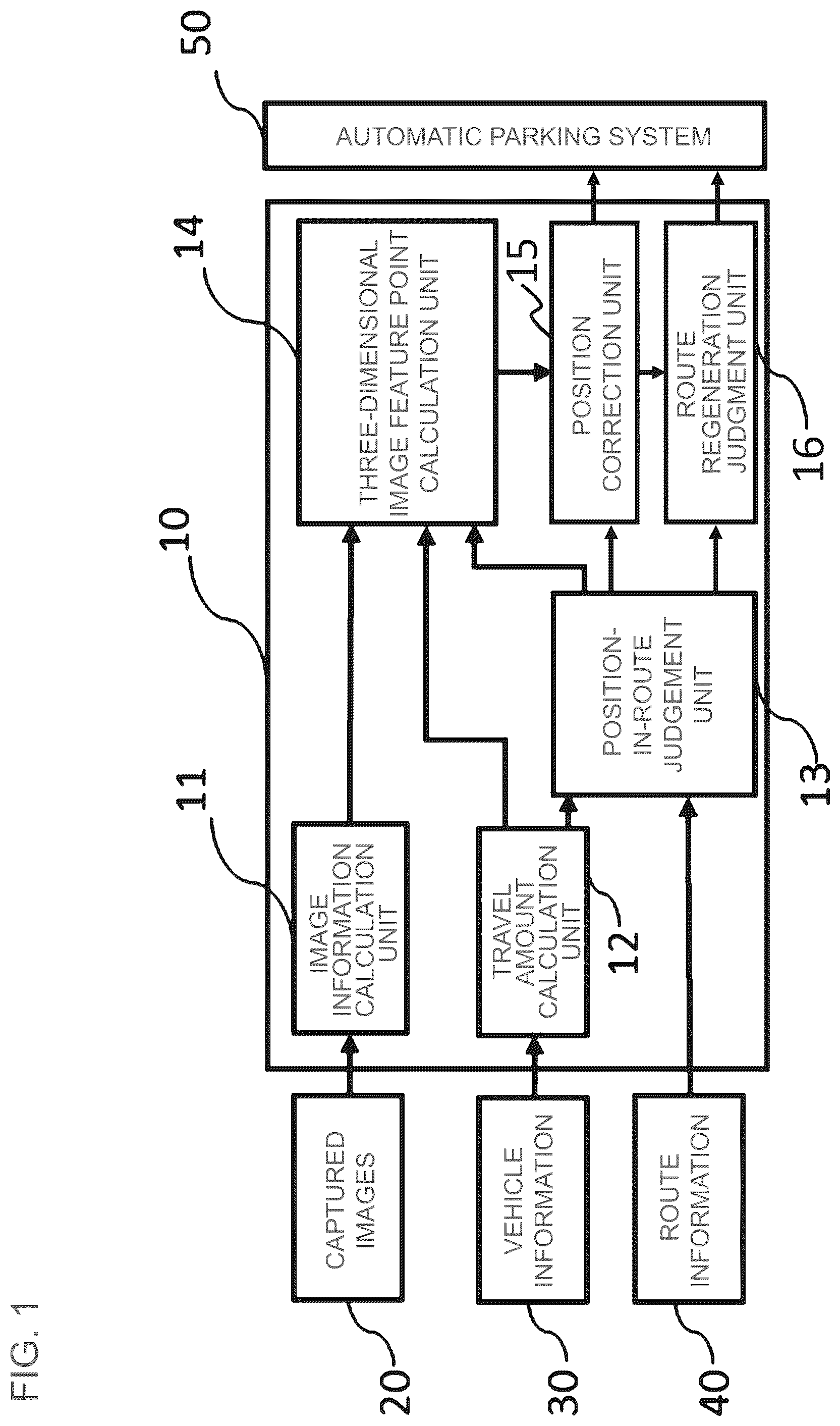 Patent US12103586 — Position estimation apparatus — Figure 1