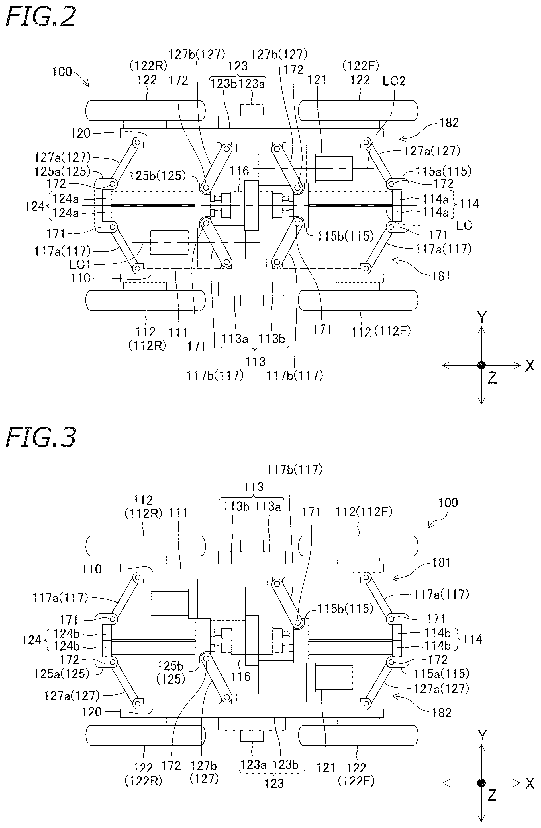Patent US12103588 Figure 2 – Vehicle platform