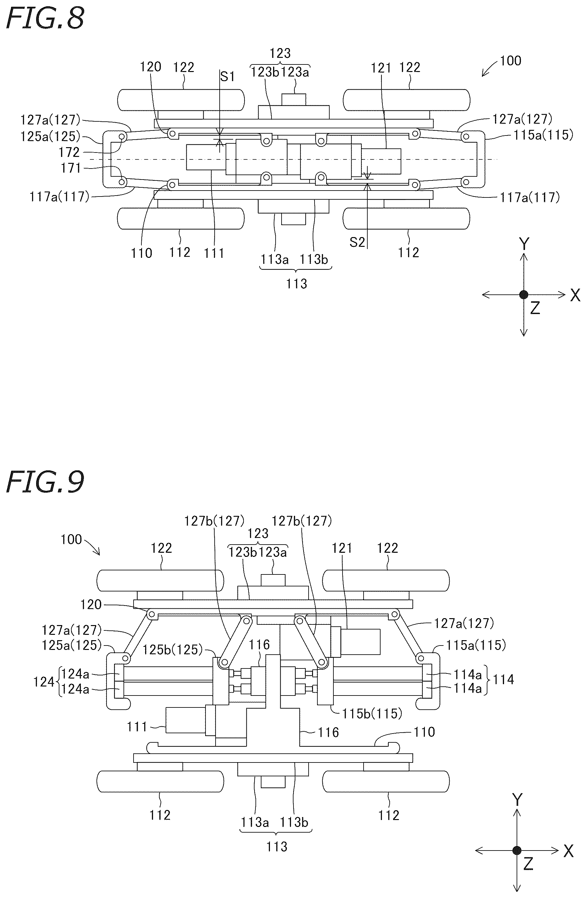 Patent US12103588 Figure 6 – Vehicle platform
