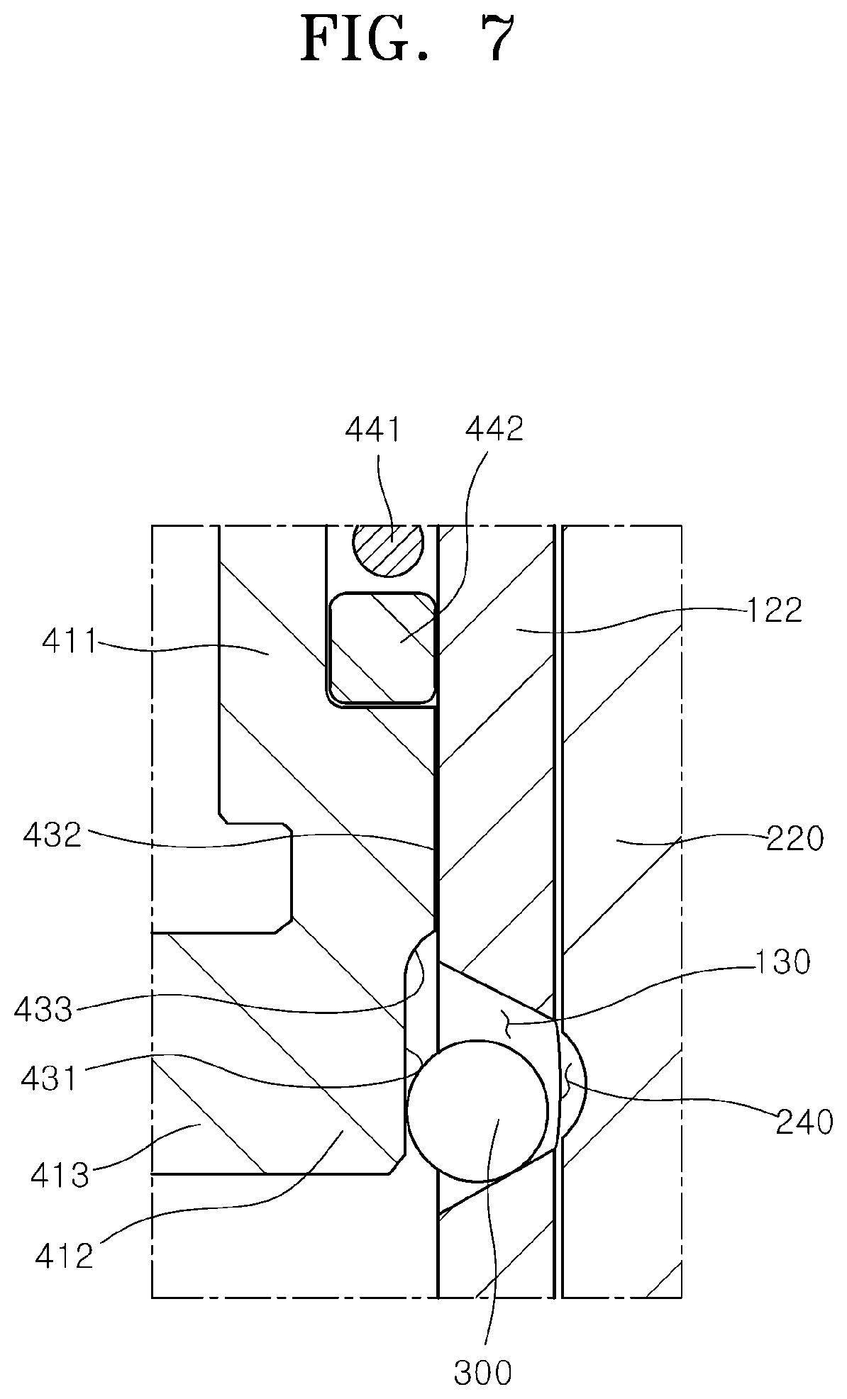 Patent US12103590 Figure 7 – Fastening apparatus for vehicle