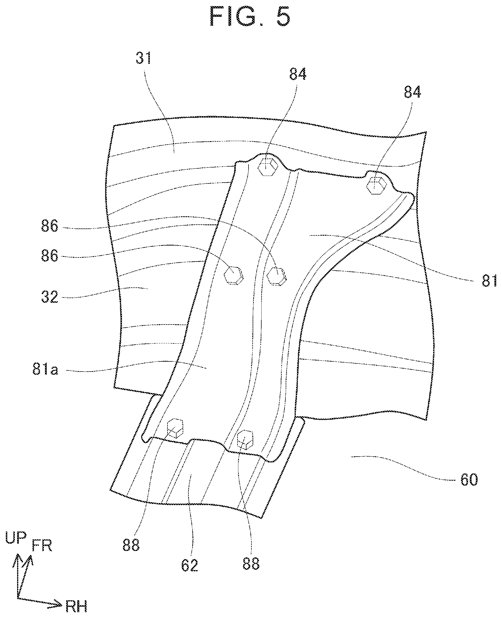 Patent US12103594 Figure 5 – Vehicle