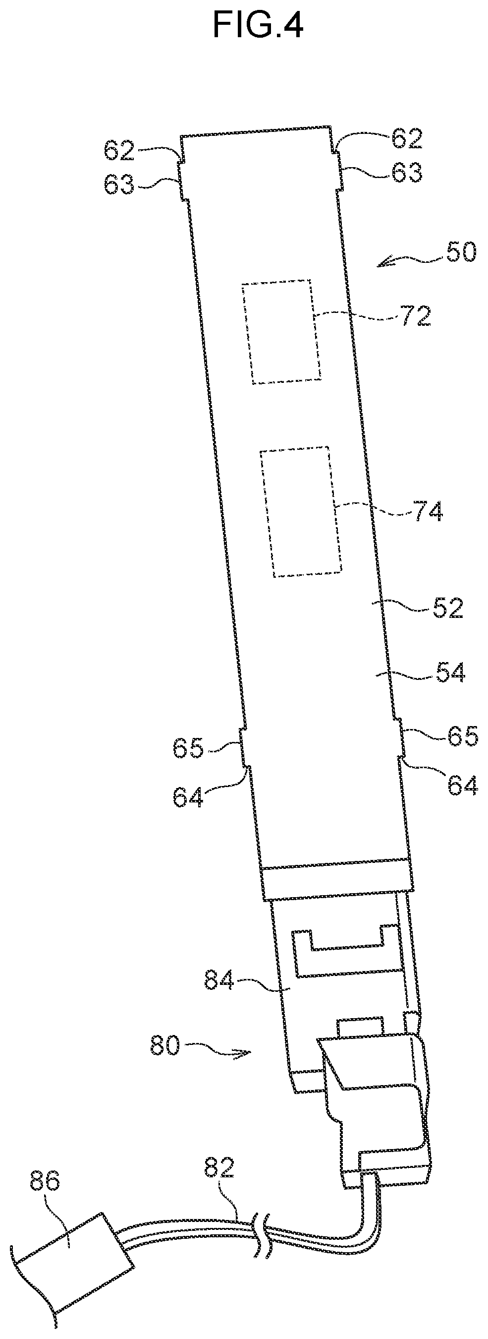 Patent US12103597 Figure 4 – Vehicle-mounted component attachment structure and vehicle-mounted component attachment method