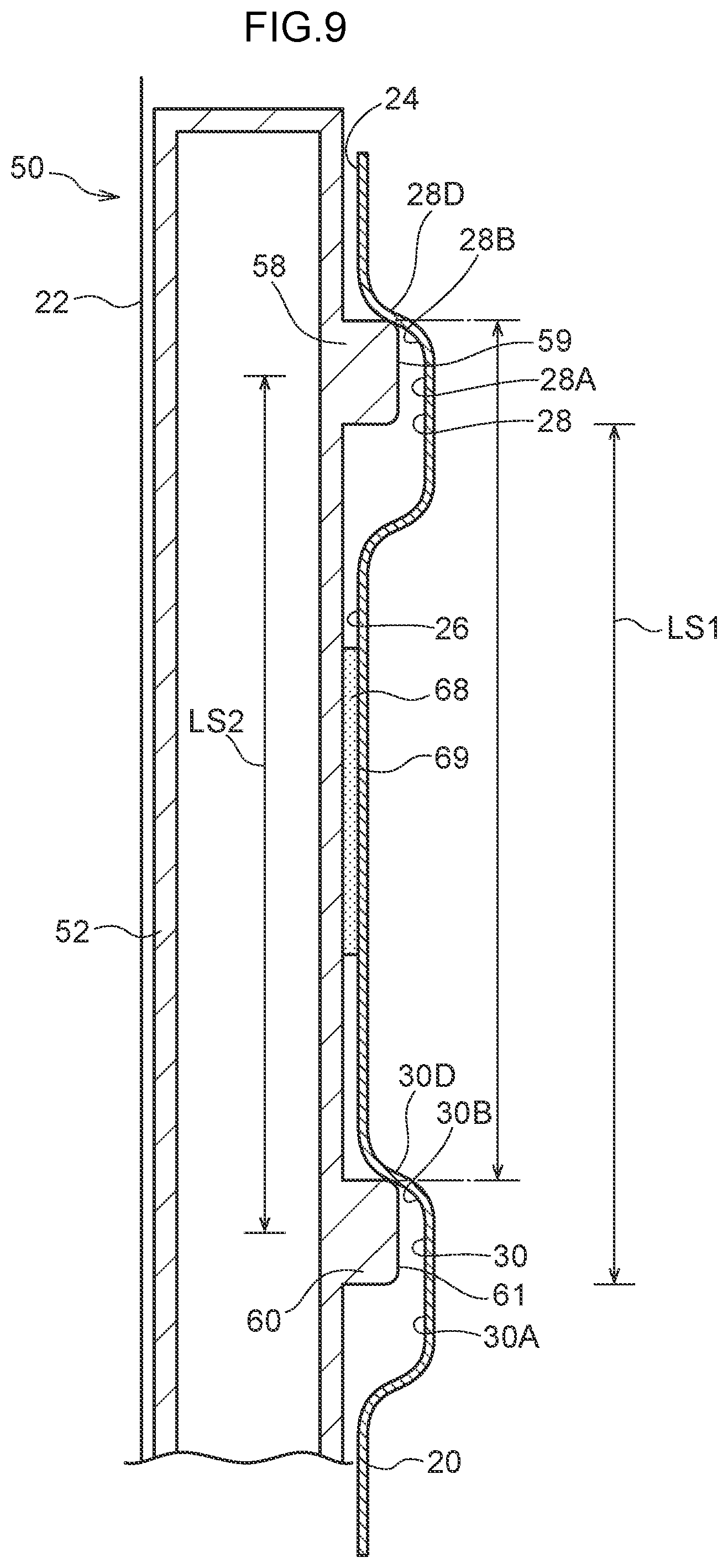 Patent US12103597 Figure 9 – Vehicle-mounted component attachment structure and vehicle-mounted component attachment method