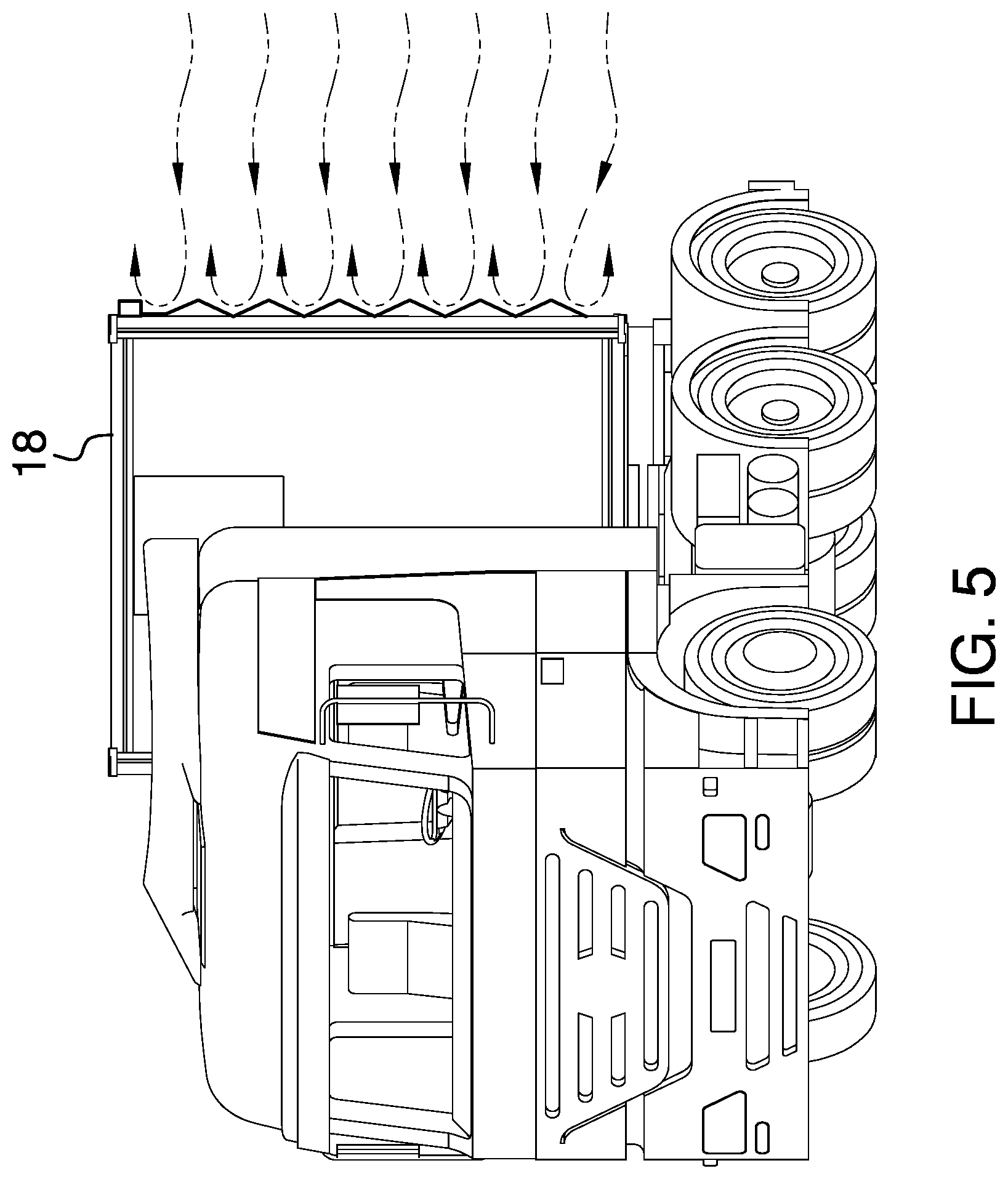 Patent US12103600 Figure 5 – Wind deflection assembly