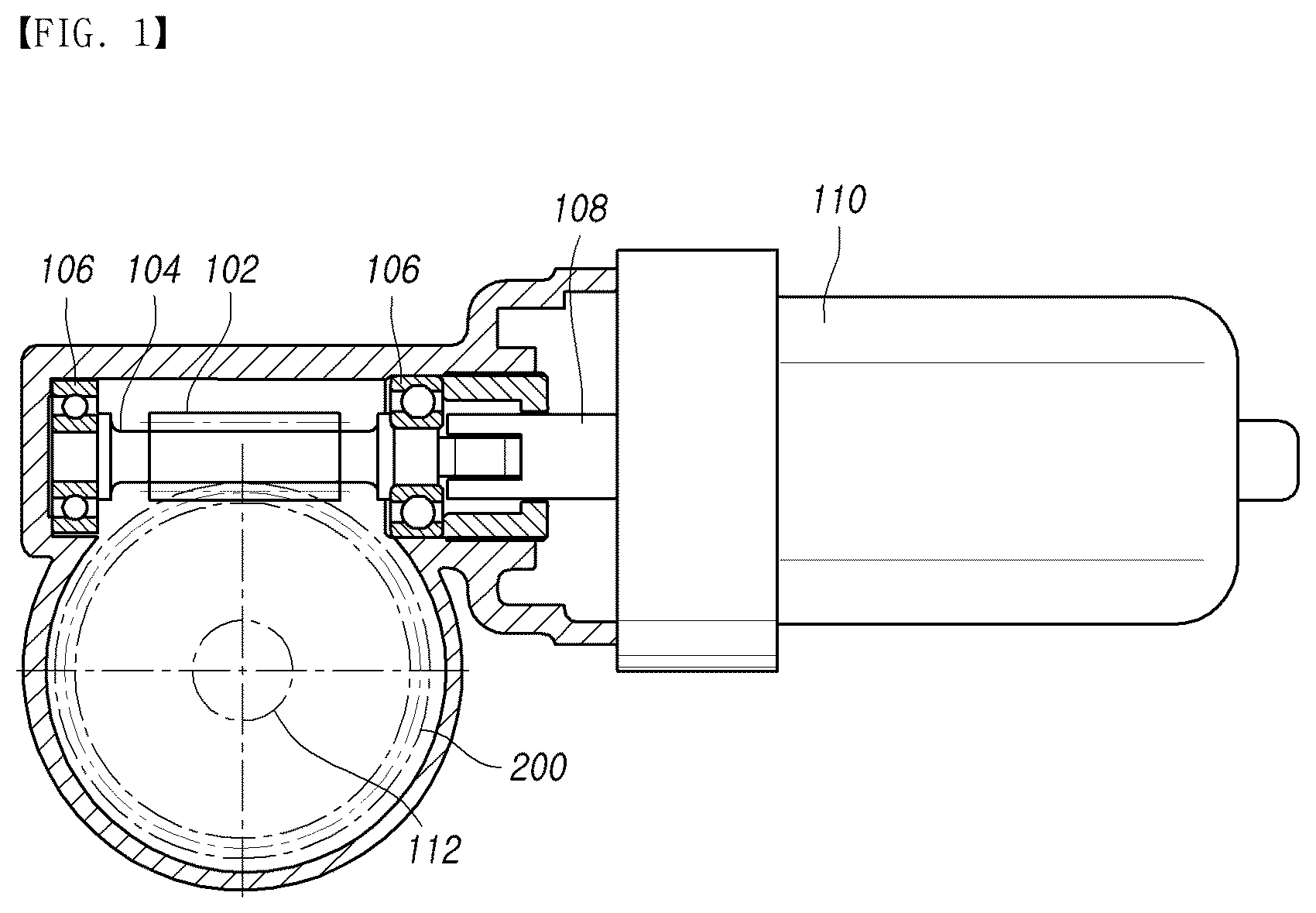 Patent US12103606 Figure 1 – Worm wheel of steering system speed reducer, and manufacturing method therefor