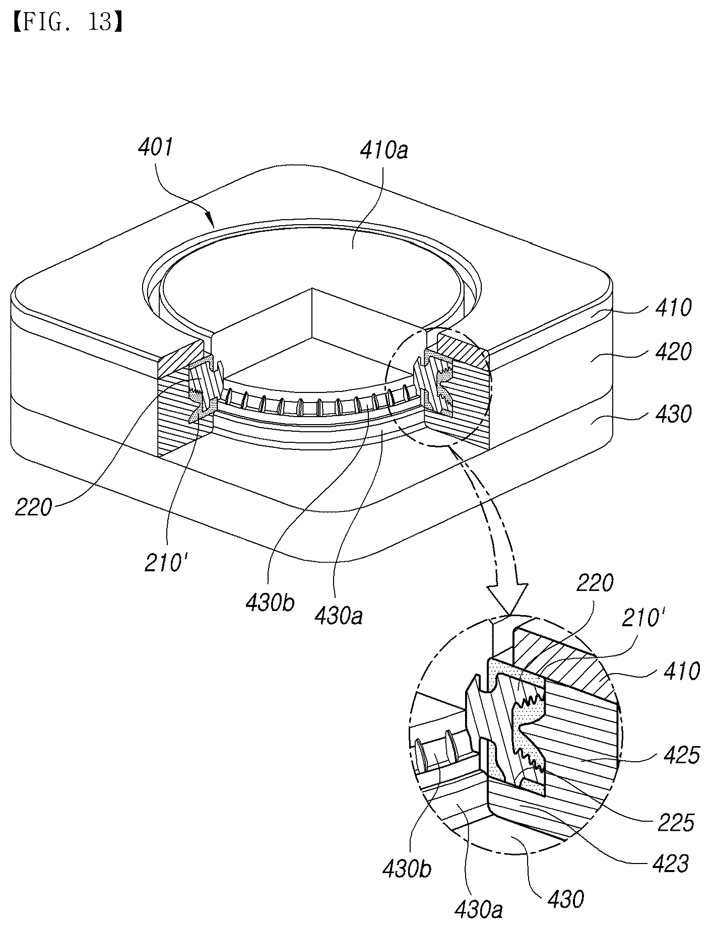 Patent US12103606 Figure 13 – Worm wheel of steering system speed reducer, and manufacturing method therefor