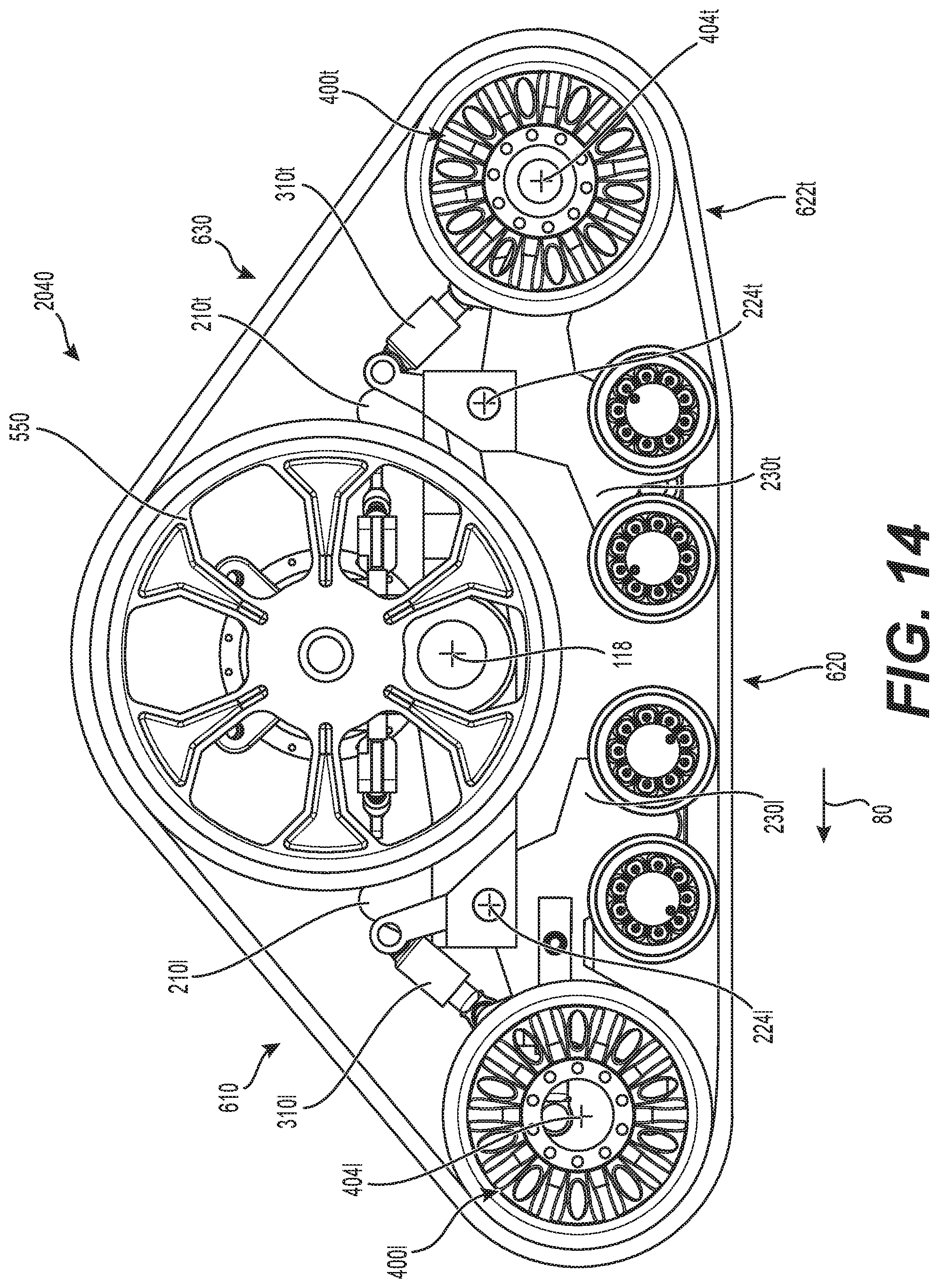Patent US12103609 Figure 14 – Track system