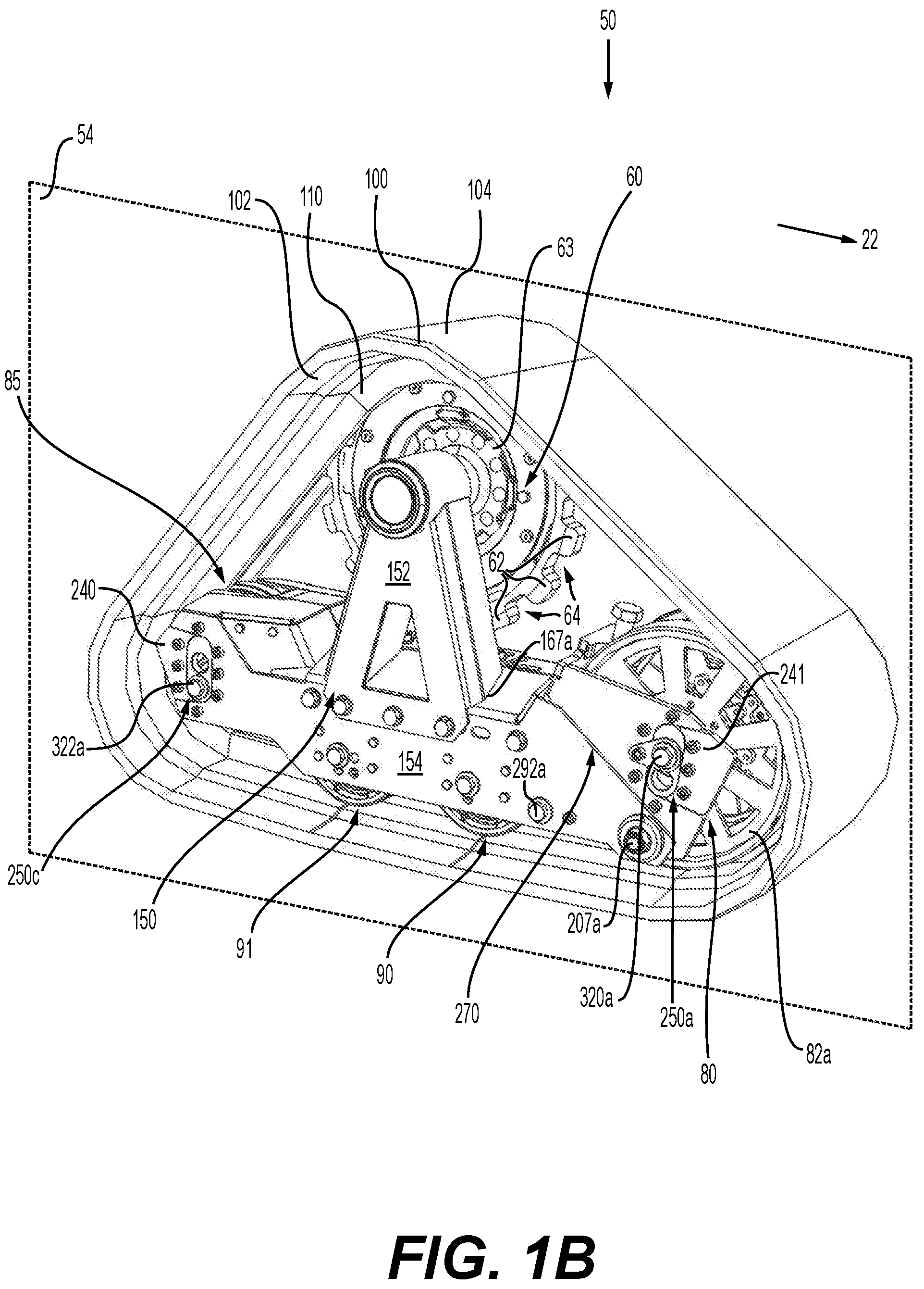 Patent US12103610 Figure 2 – Modular frame, track frame having a modular frame, vehicle having track systems, track system kit, tensioner and track system having a tensioner