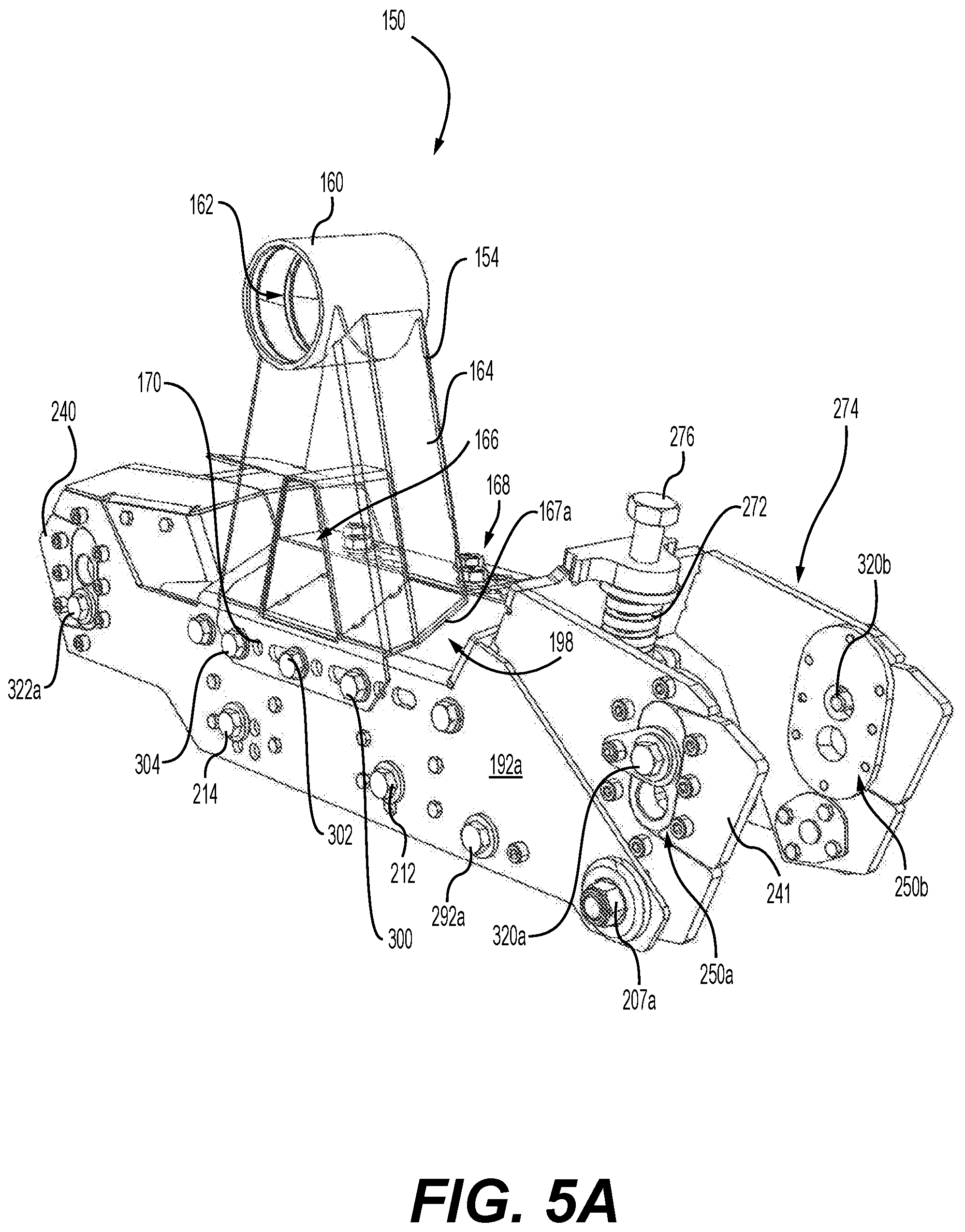 Patent US12103610 Figure 6 – Modular frame, track frame having a modular frame, vehicle having track systems, track system kit, tensioner and track system having a tensioner