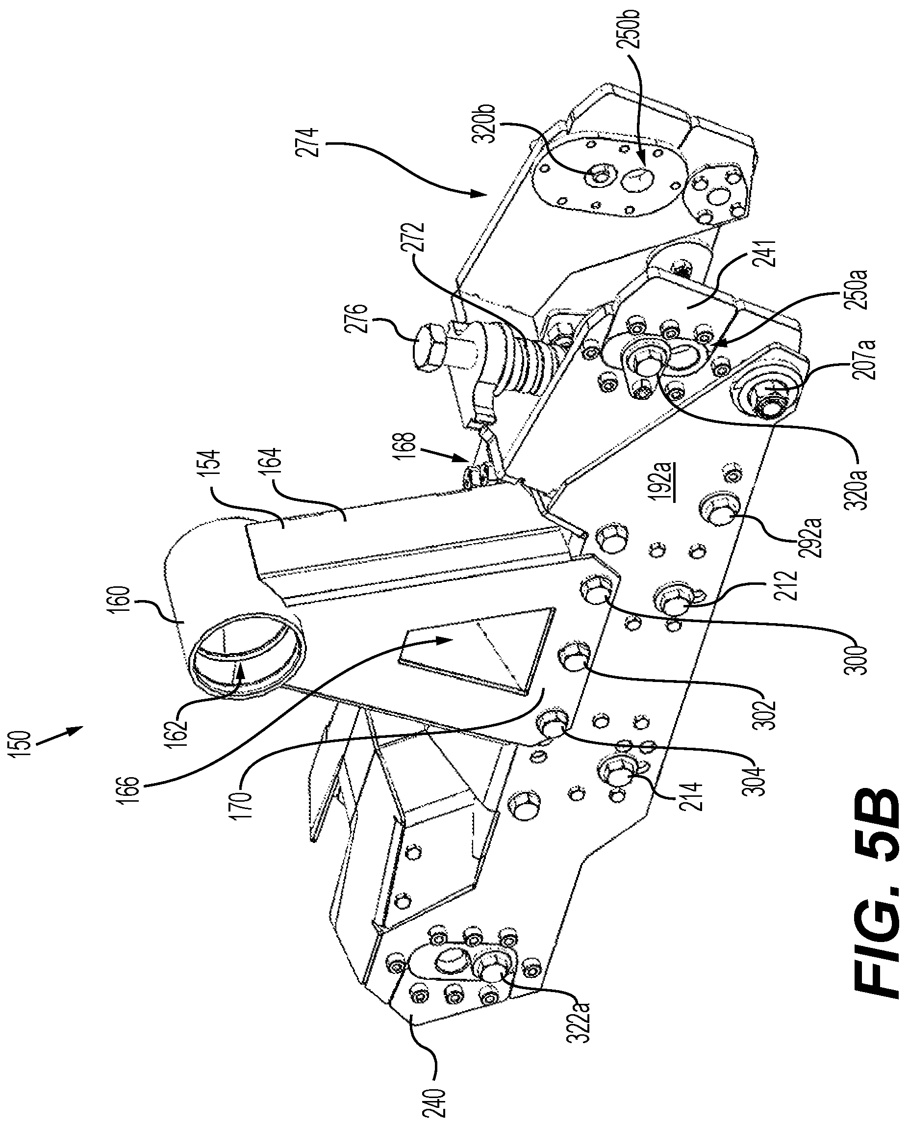 Patent US12103610 Figure 7 – Modular frame, track frame having a modular frame, vehicle having track systems, track system kit, tensioner and track system having a tensioner